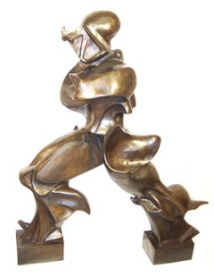 Formas Únicas de Continuidad en el Espacio - Escultura de Bronce