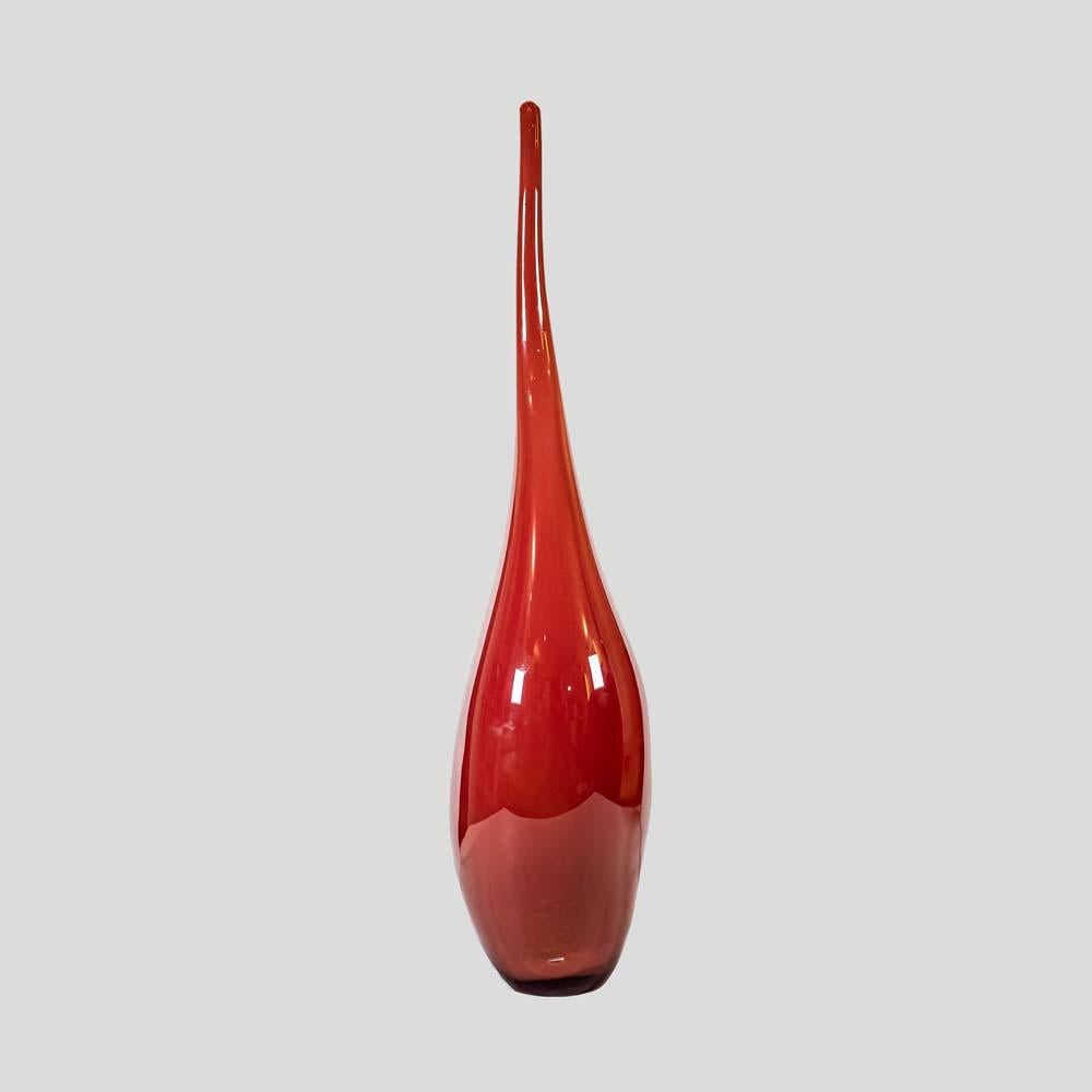 A unique free form blown Art Murano glass sculpture by Davide Dona made in ITALY In Excellent Condition For Sale In London, GB