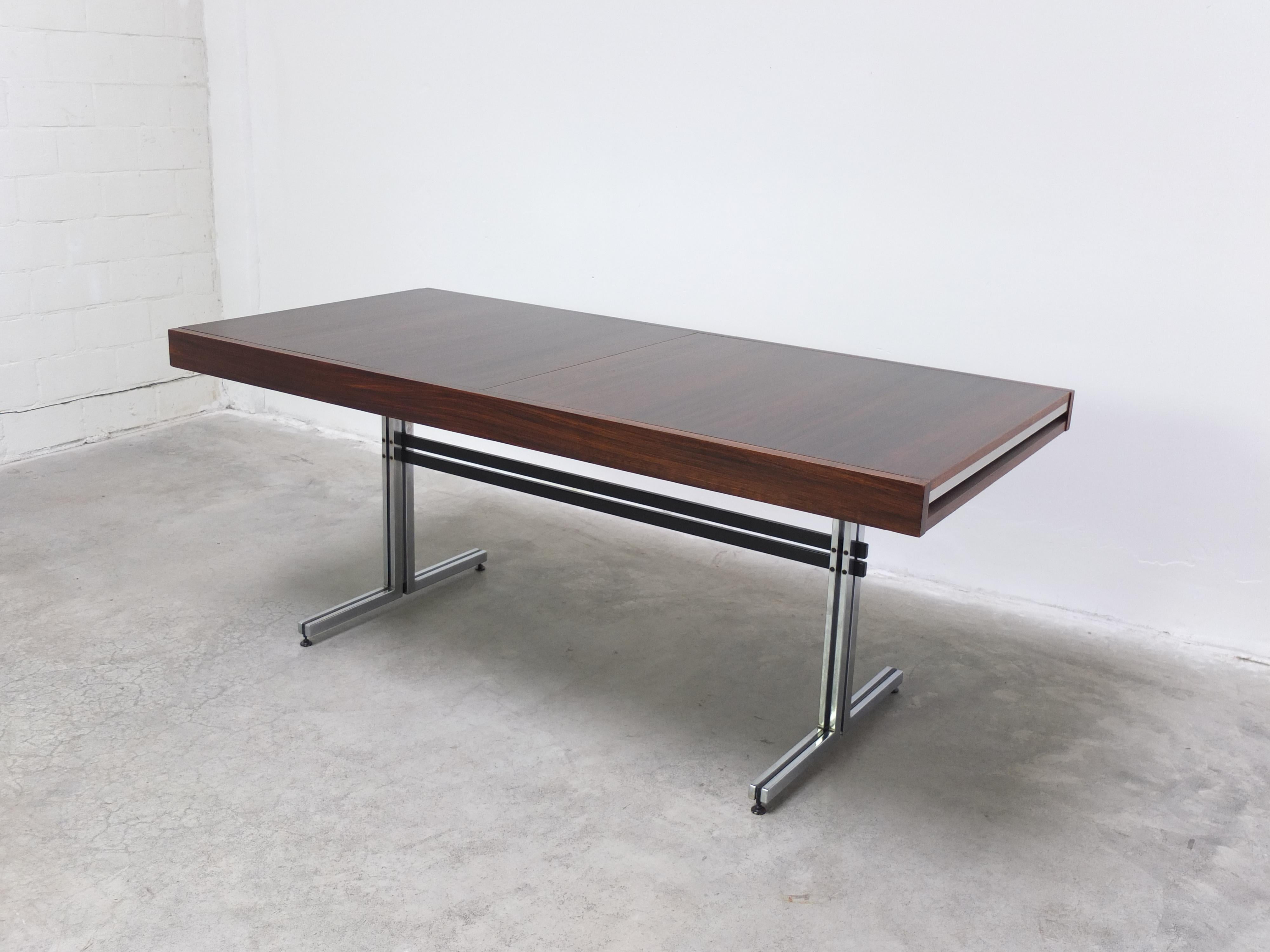 Unique Freestanding Desk or Dining Table by Jean Batenburg for E.M.Y., 1965 9