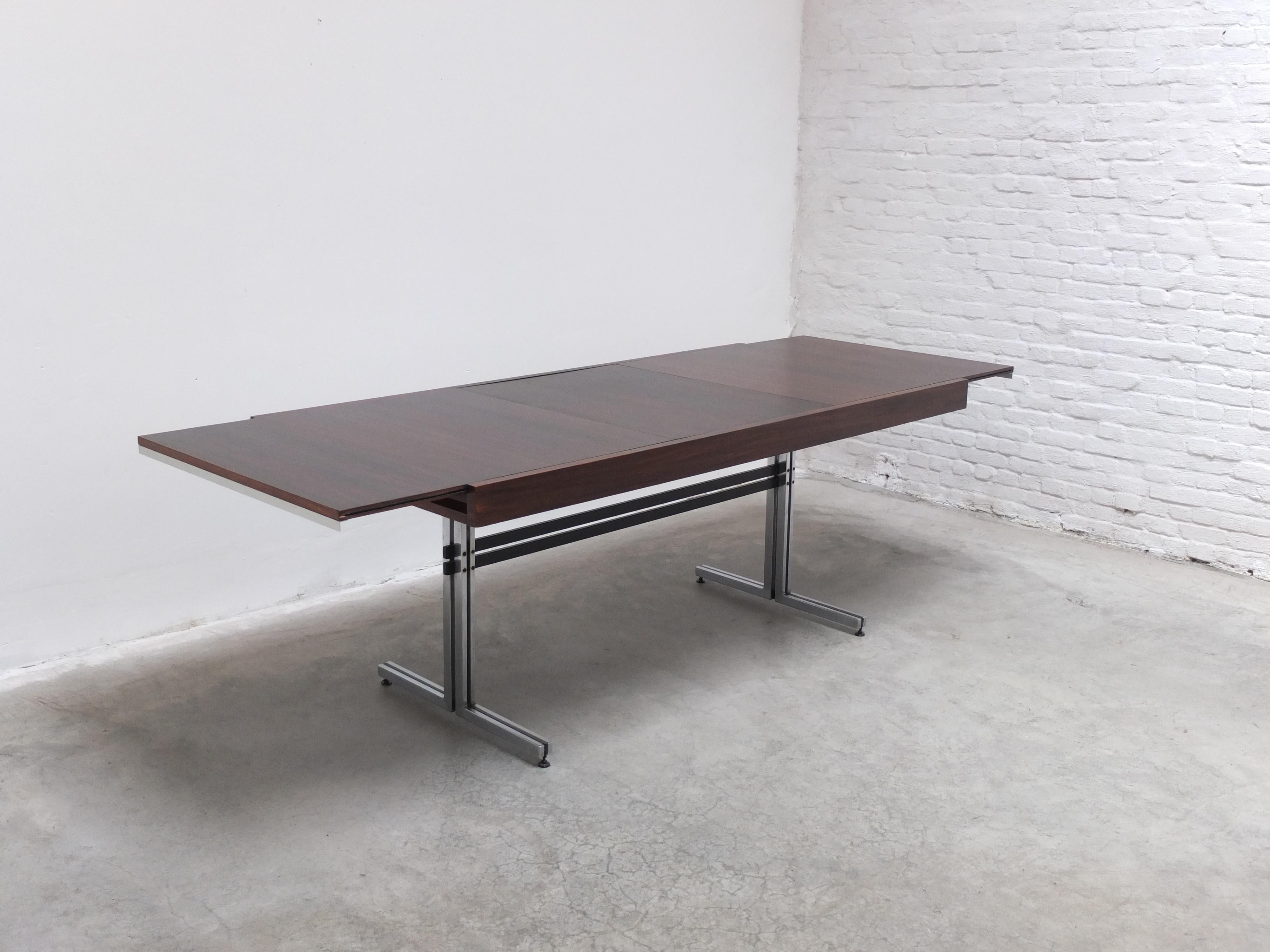 Unique Freestanding Desk or Dining Table by Jean Batenburg for E.M.Y., 1965 13