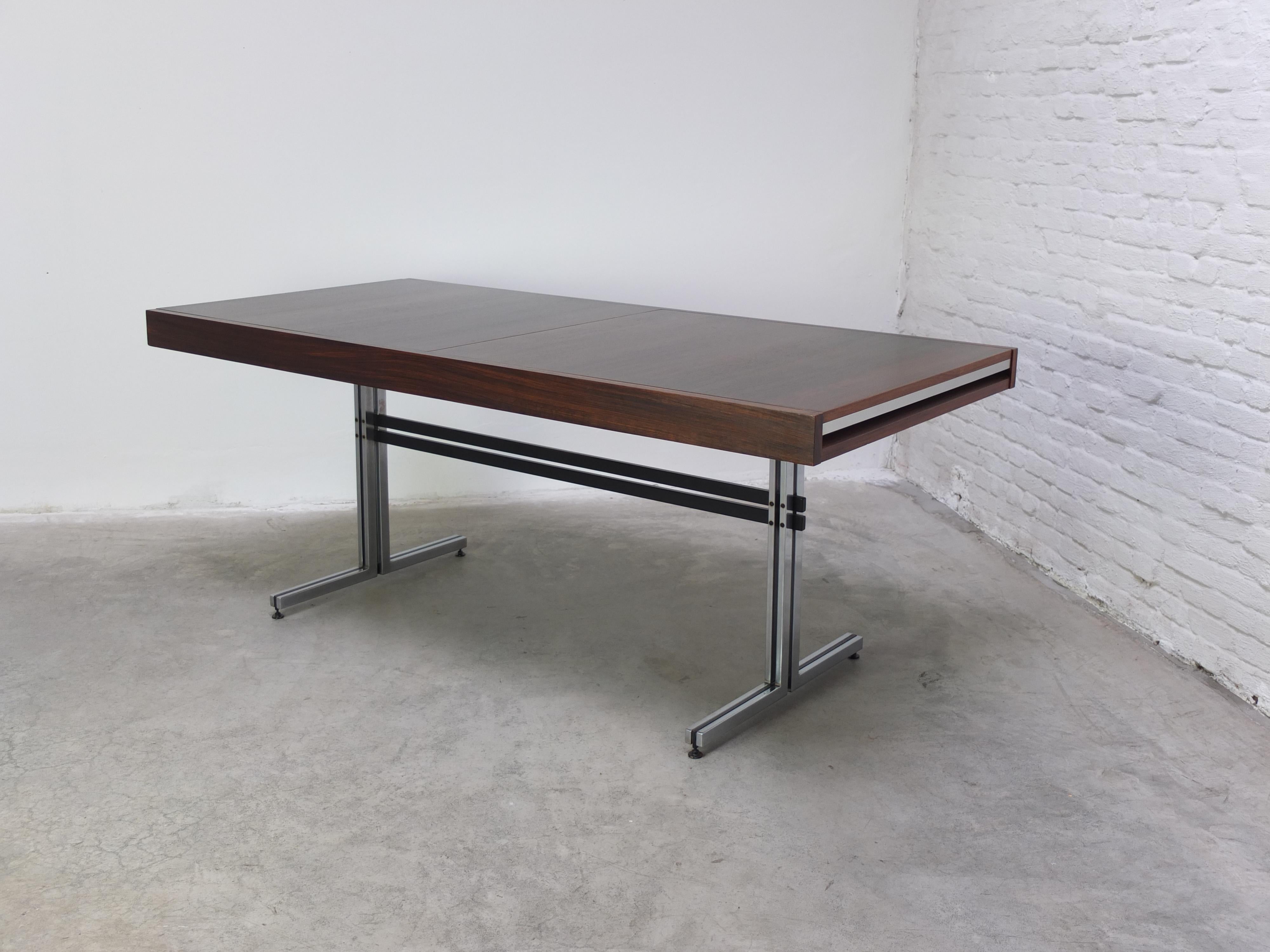 20th Century Unique Freestanding Desk or Dining Table by Jean Batenburg for E.M.Y., 1965