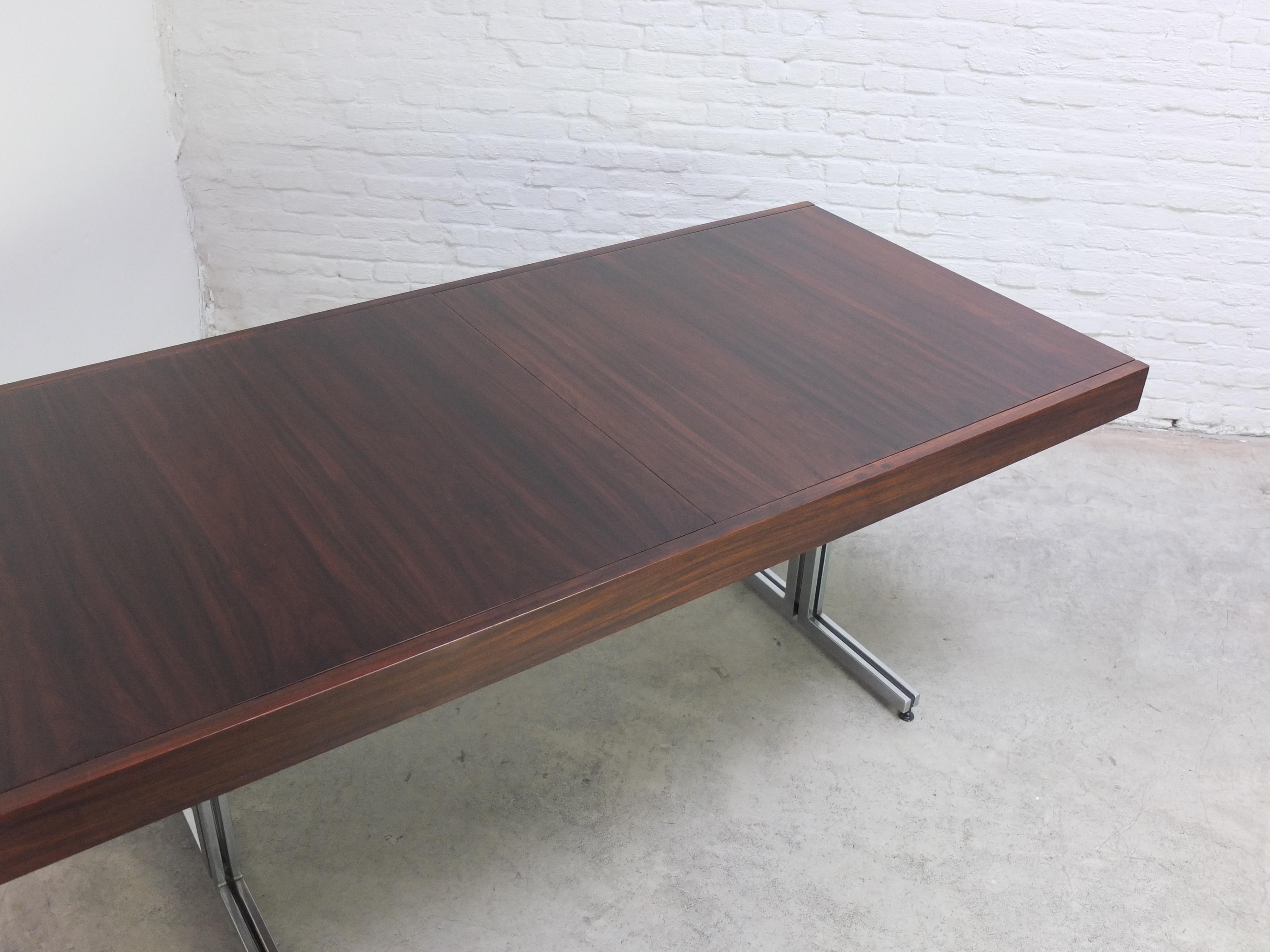 Unique Freestanding Desk or Dining Table by Jean Batenburg for E.M.Y., 1965 1