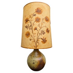 Unique French Ceramic Table Lamp – 1950s