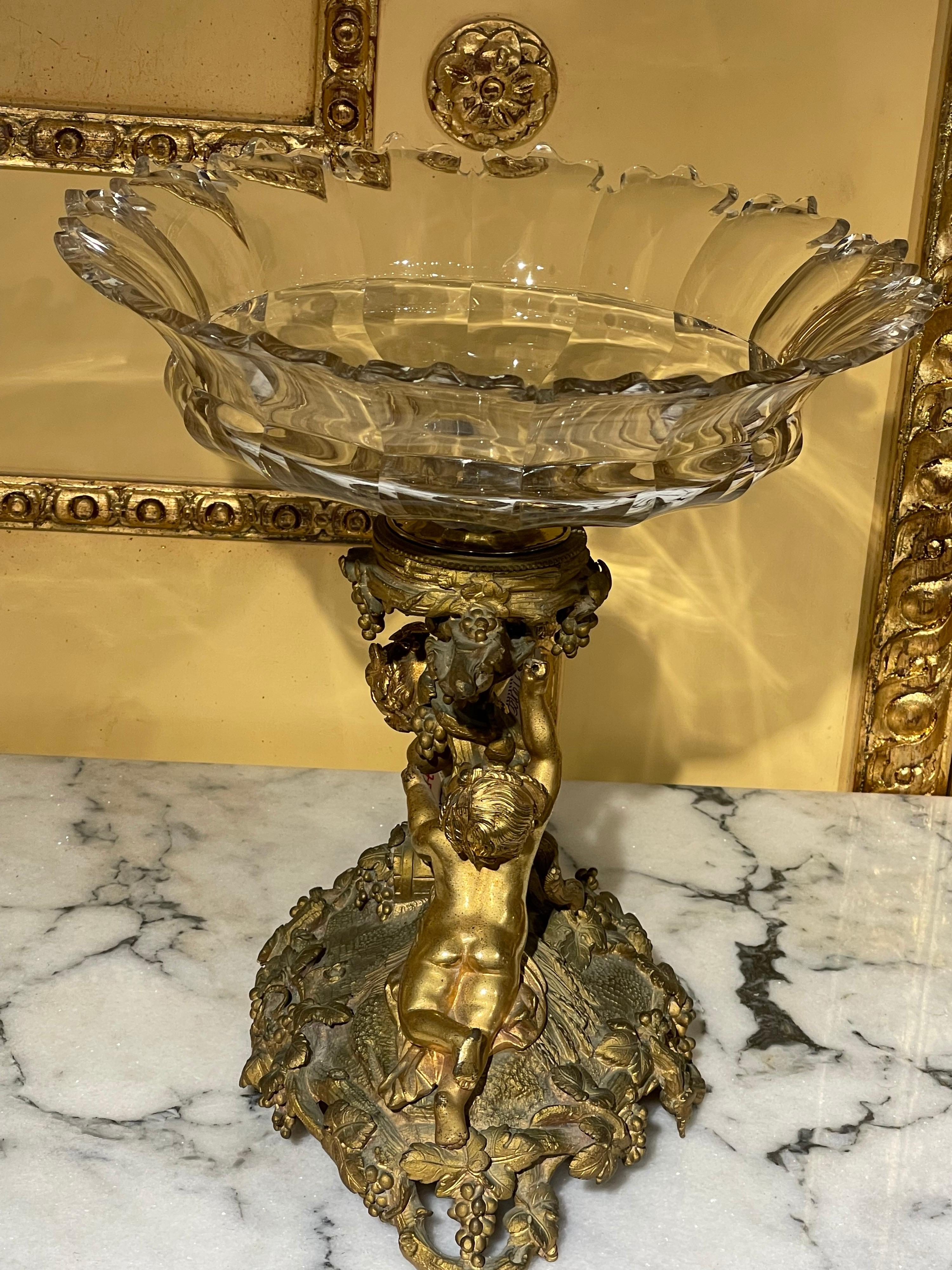 Gilt Unique French Table Top, Fire-Gilded Bronze Around 1860 For Sale