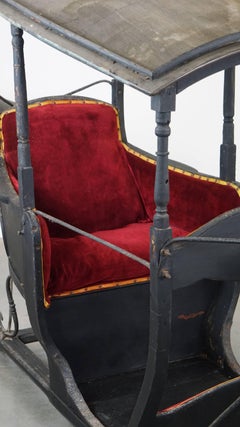 Unique full size sedan chair/sedan carriage from the late 19th century