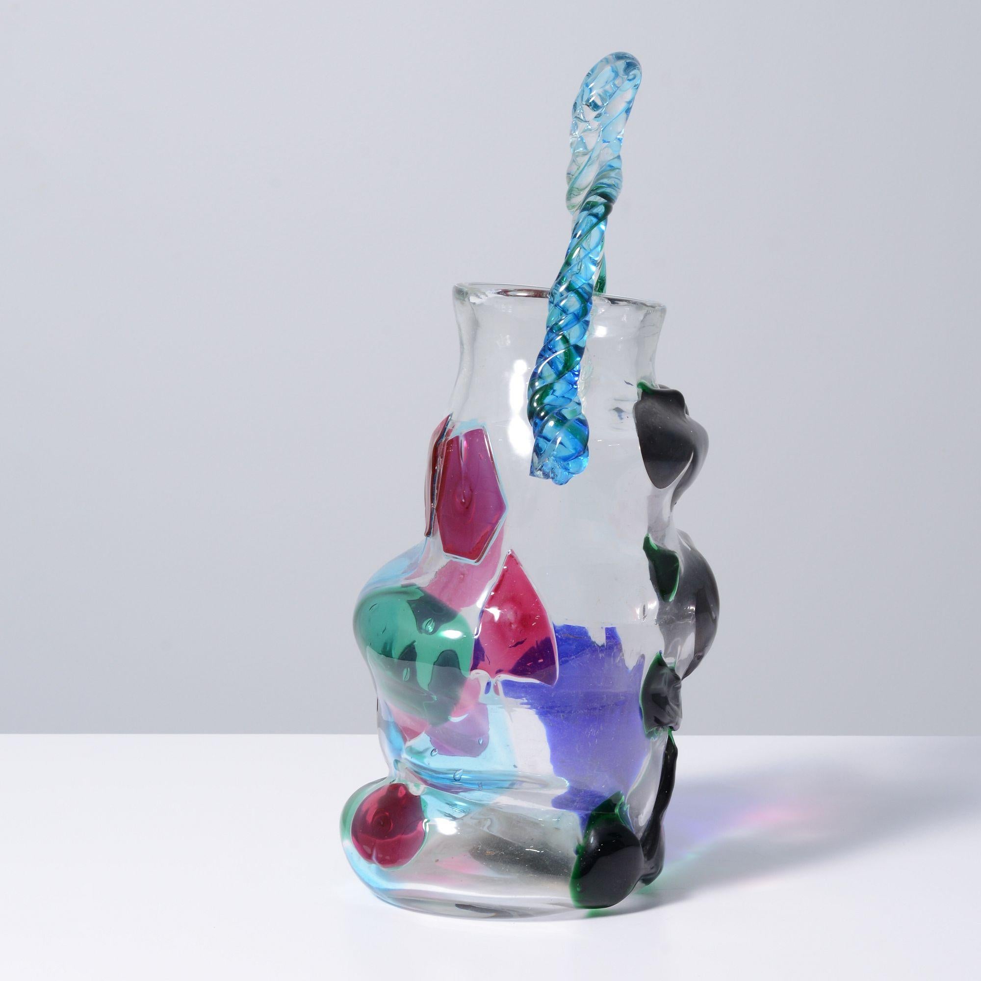 Italiano Unico vaso con manico di Fulvio Bianconi, 17 