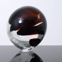 Unique Fulvio Bianconi Sculpture, 13"H, Murano