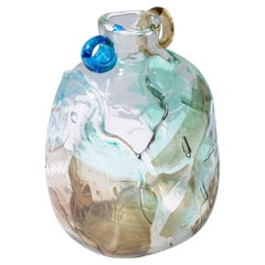 Unico Fulvio Bianconi PICCOLO Vaso con manico ad orecchie, Murano