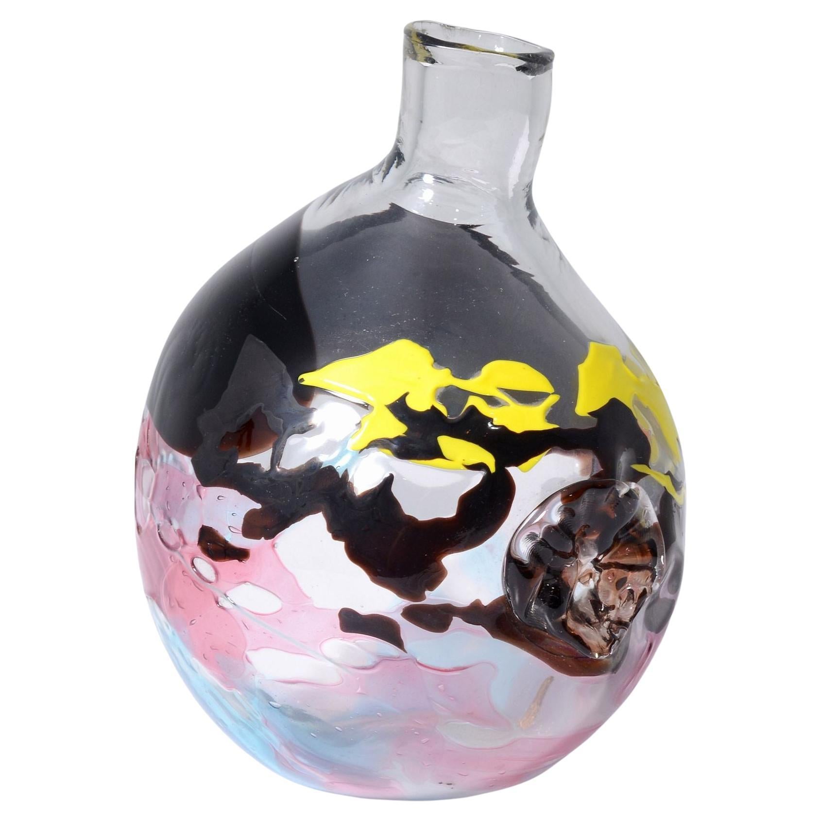 Vaso unico Fulvio Bianconi THE KISS, Murano