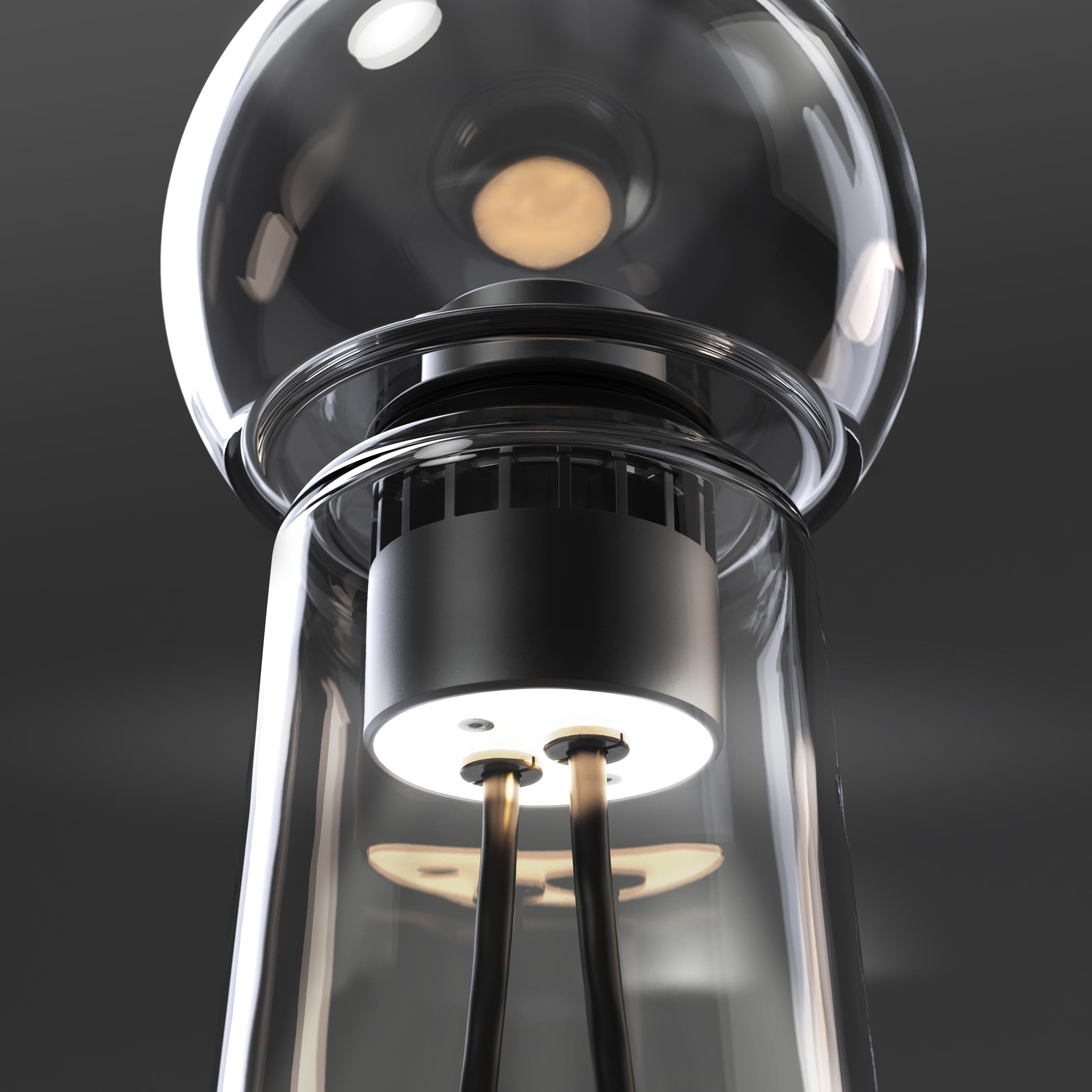 Verre Lampe Gigi unique par Studio d'Armes en vente