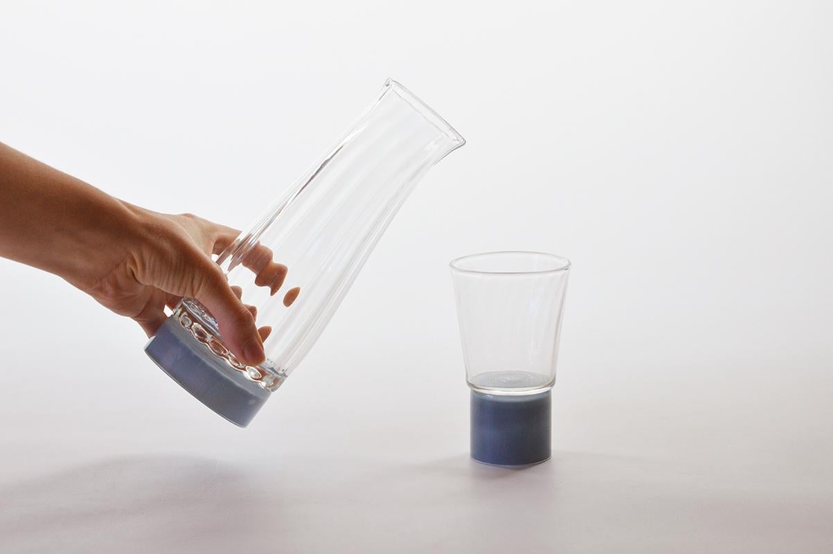 Unique Glass Carafe by Atelier George 2