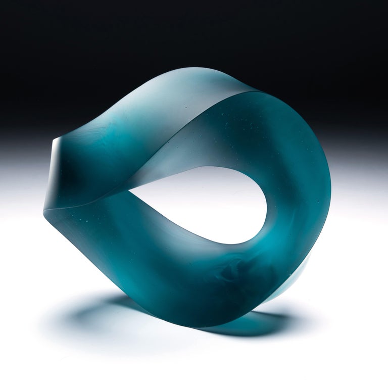 Unique Glass Sculpture by Heike Brachlow For Sale at 1stDibs