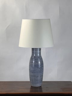 Einzigartige Lampe aus glasierter Keramik von Dominique Baudart, Vallauris, Frankreich
