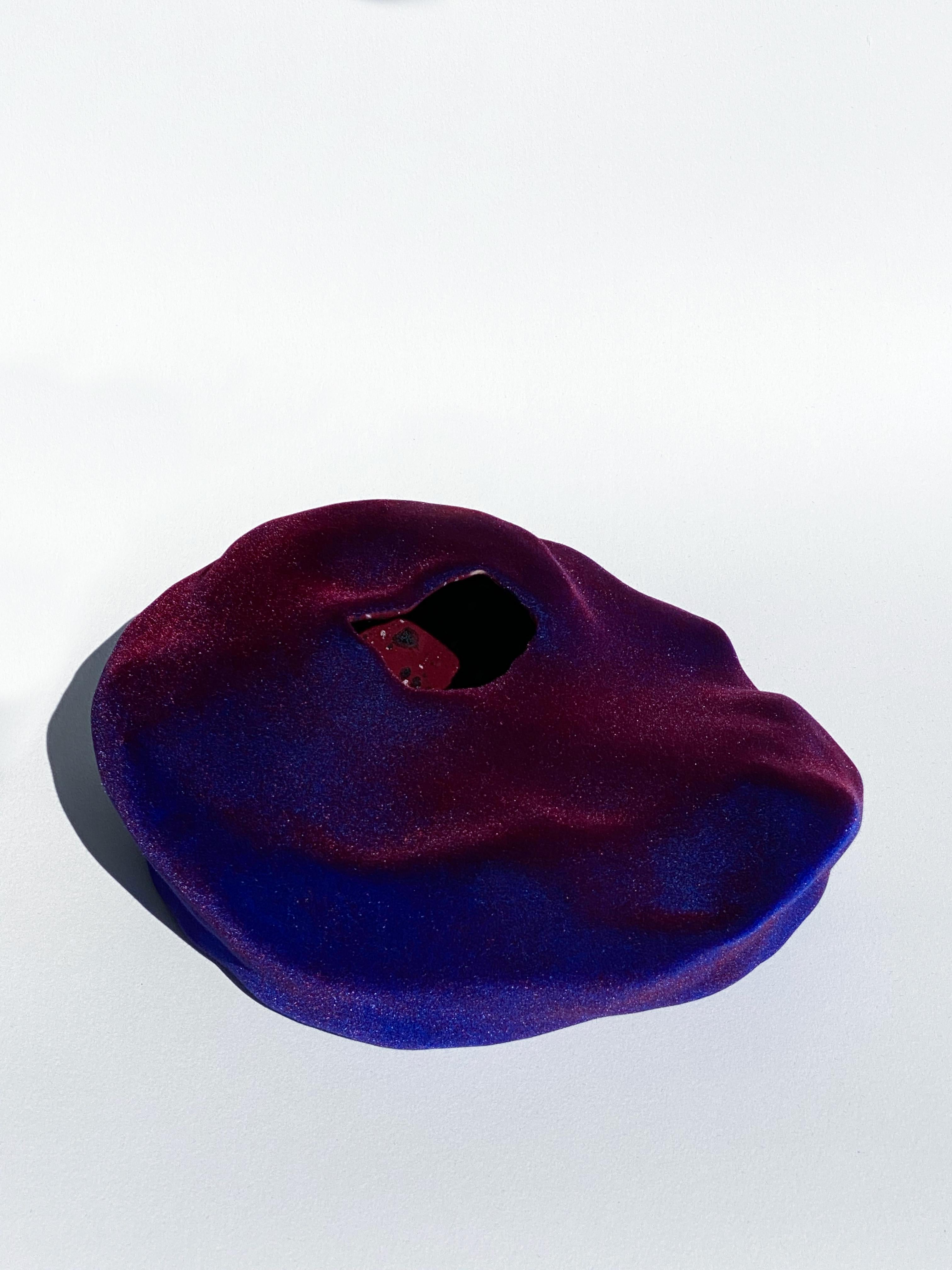 Autre Bol en soie émaillée unique de Justyna Bugajczyk en vente