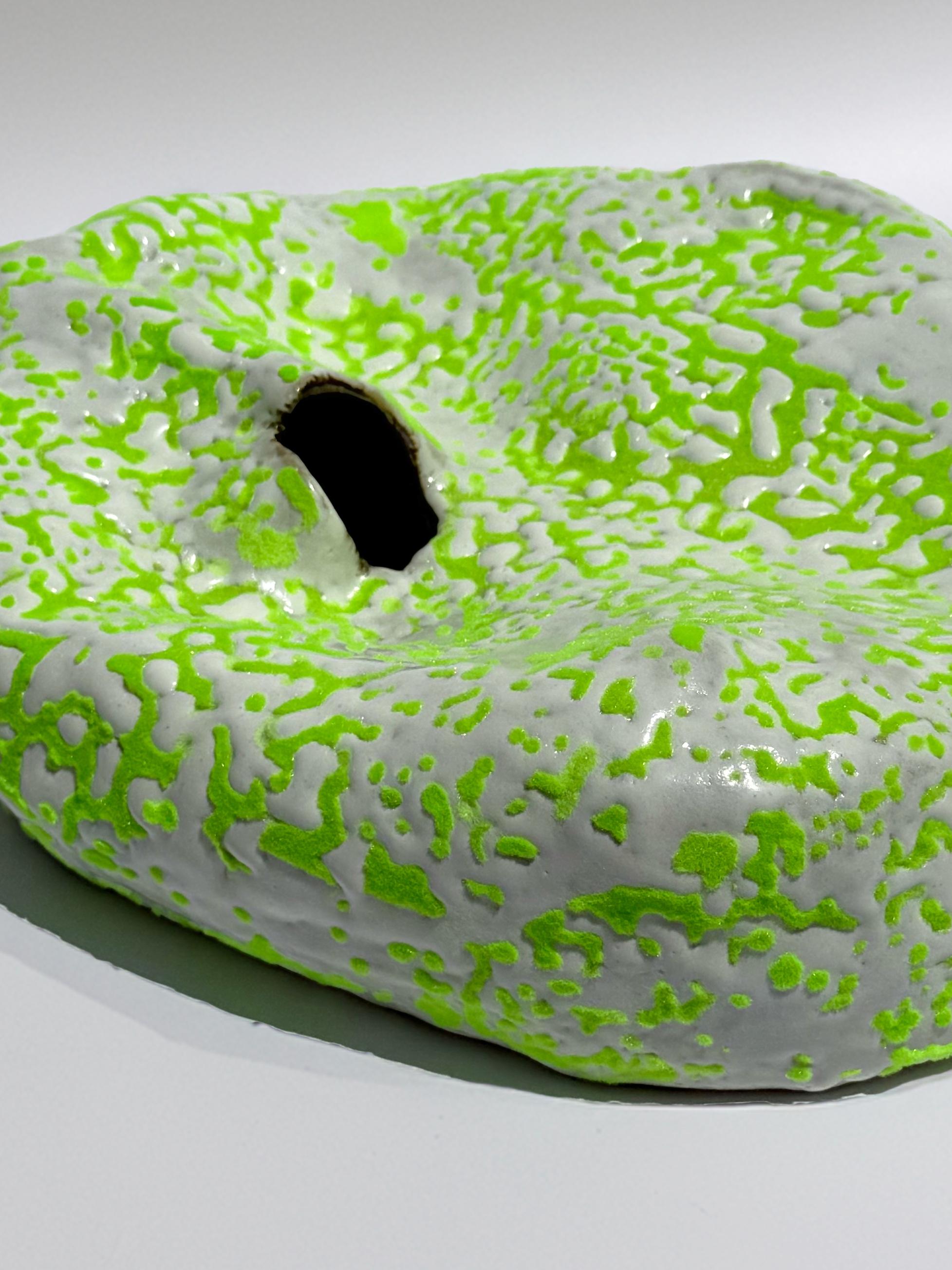 XXIe siècle et contemporain Bol en soie émaillée unique de Justyna Bugajczyk en vente