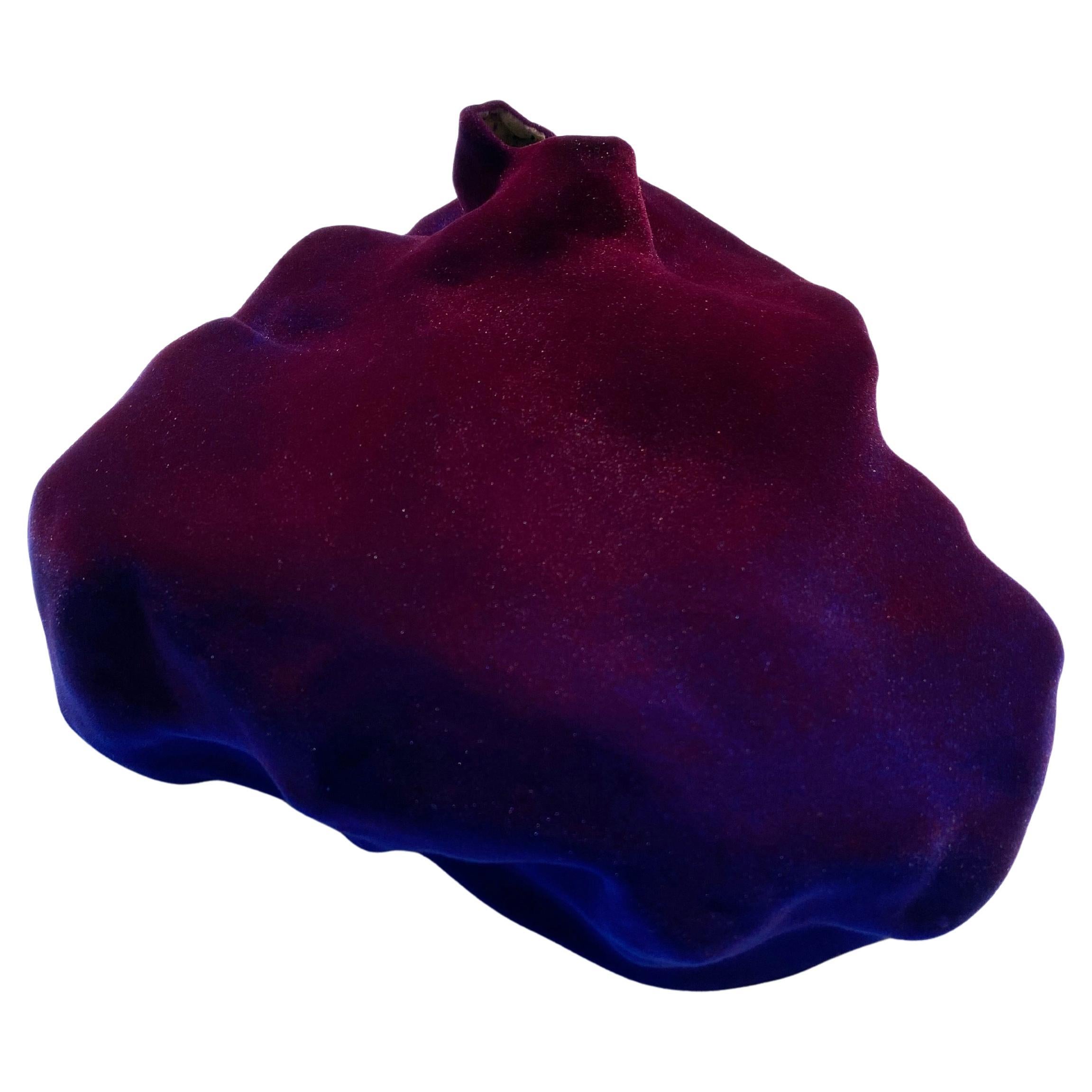 Bol en soie émaillée unique de Justyna Bugajczyk