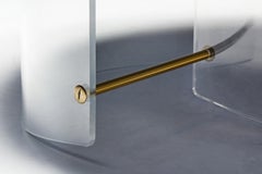 Unique Globe Coffee Table with Plexi Base, 1990s