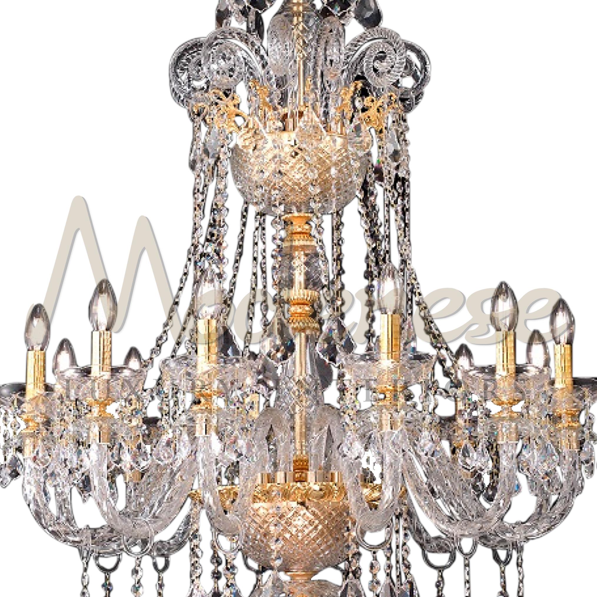 unique gold chandeliers