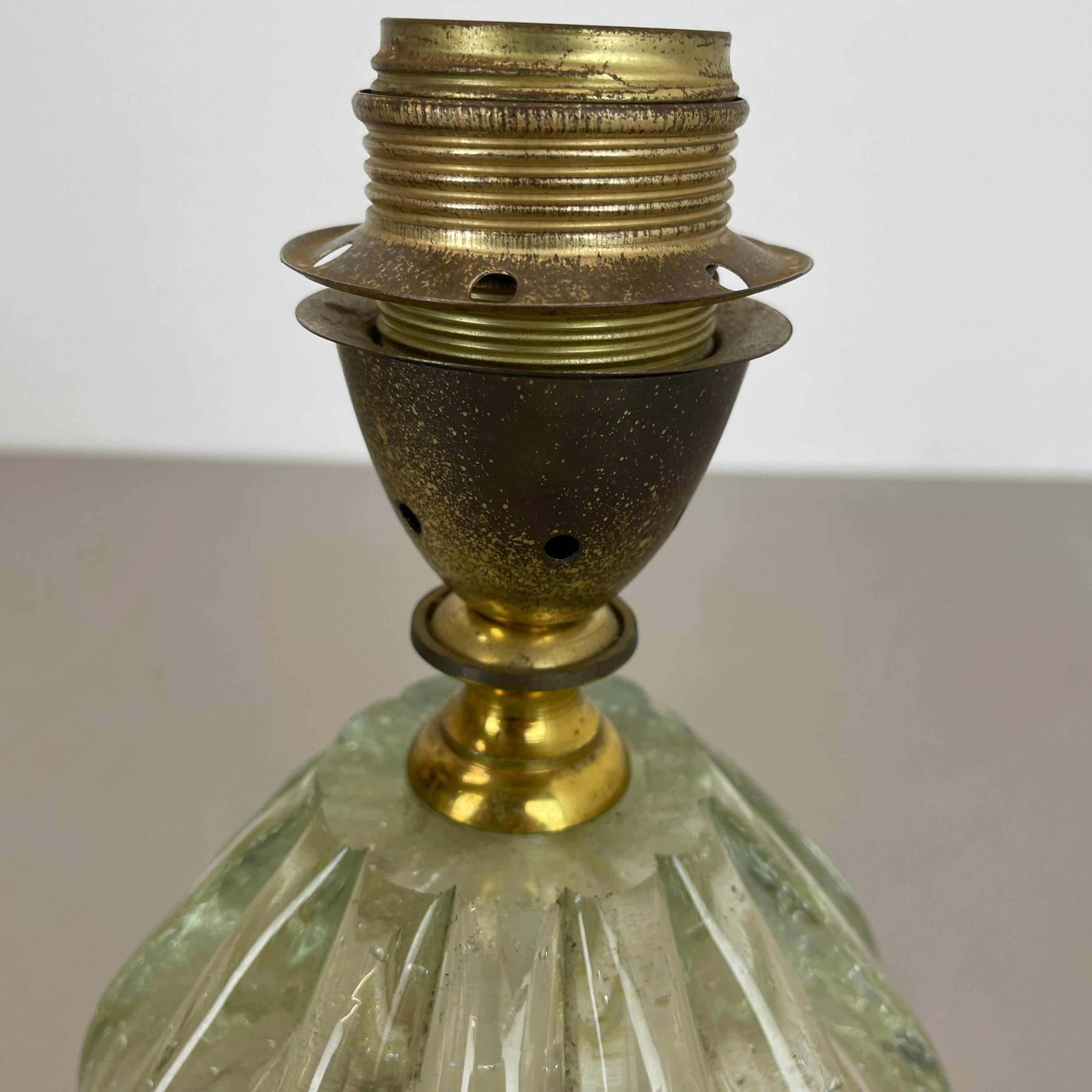 unique bulle d'or verre Murano Barovier&Toso attr. Lights,  Italie 1960 en vente 3