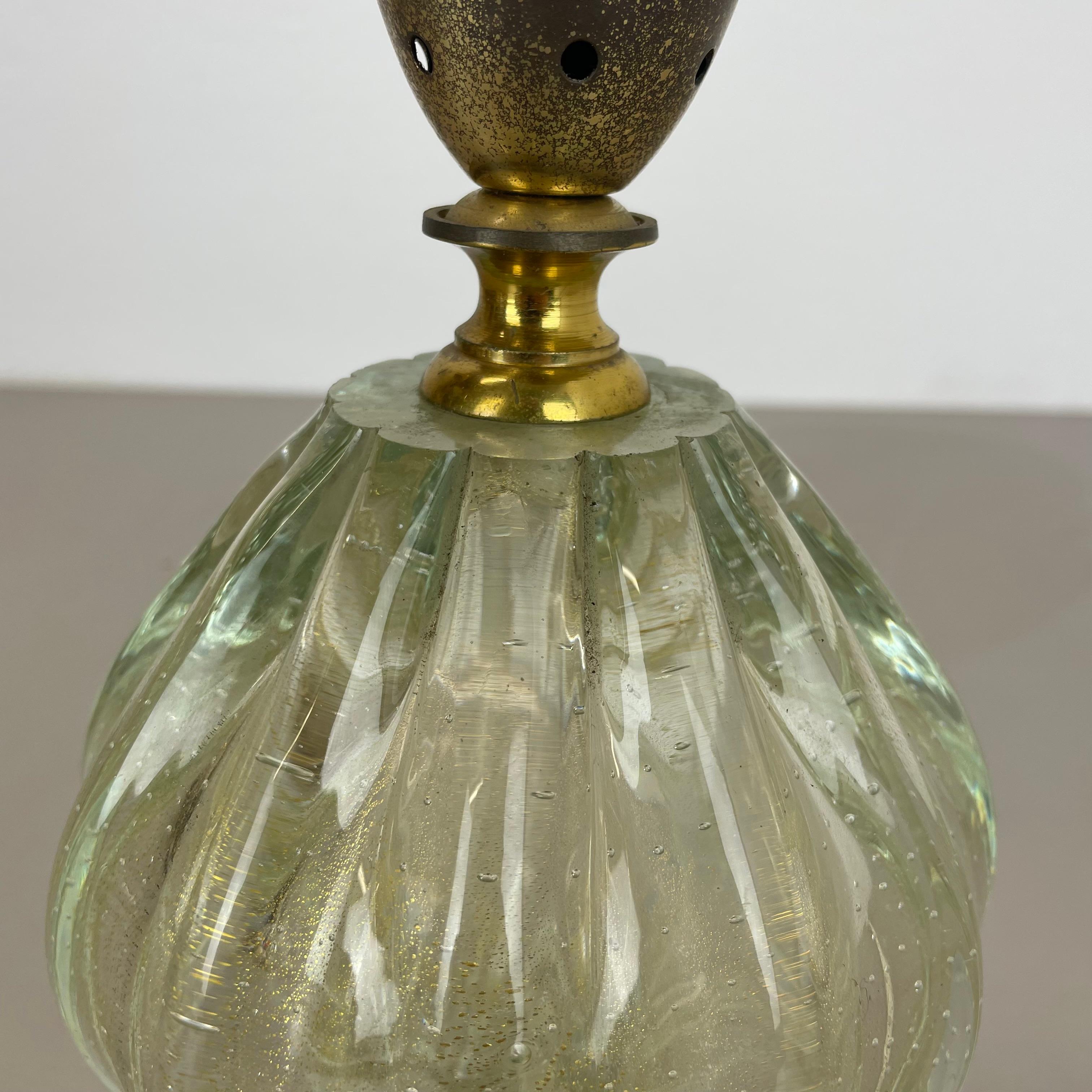unique bulle d'or verre Murano Barovier&Toso attr. Lights,  Italie 1960 en vente 4
