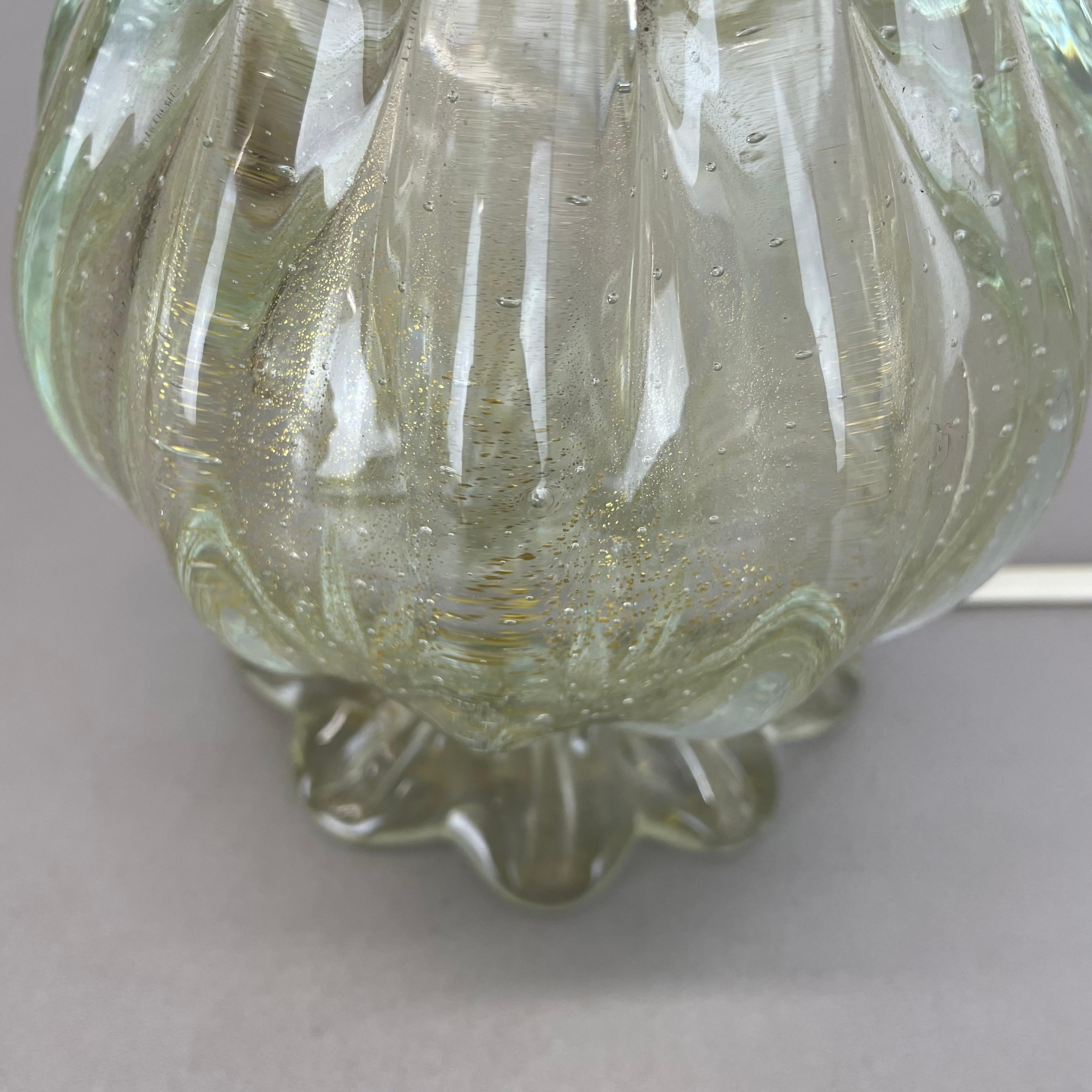 unique bulle d'or verre Murano Barovier&Toso attr. Lights,  Italie 1960 en vente 6