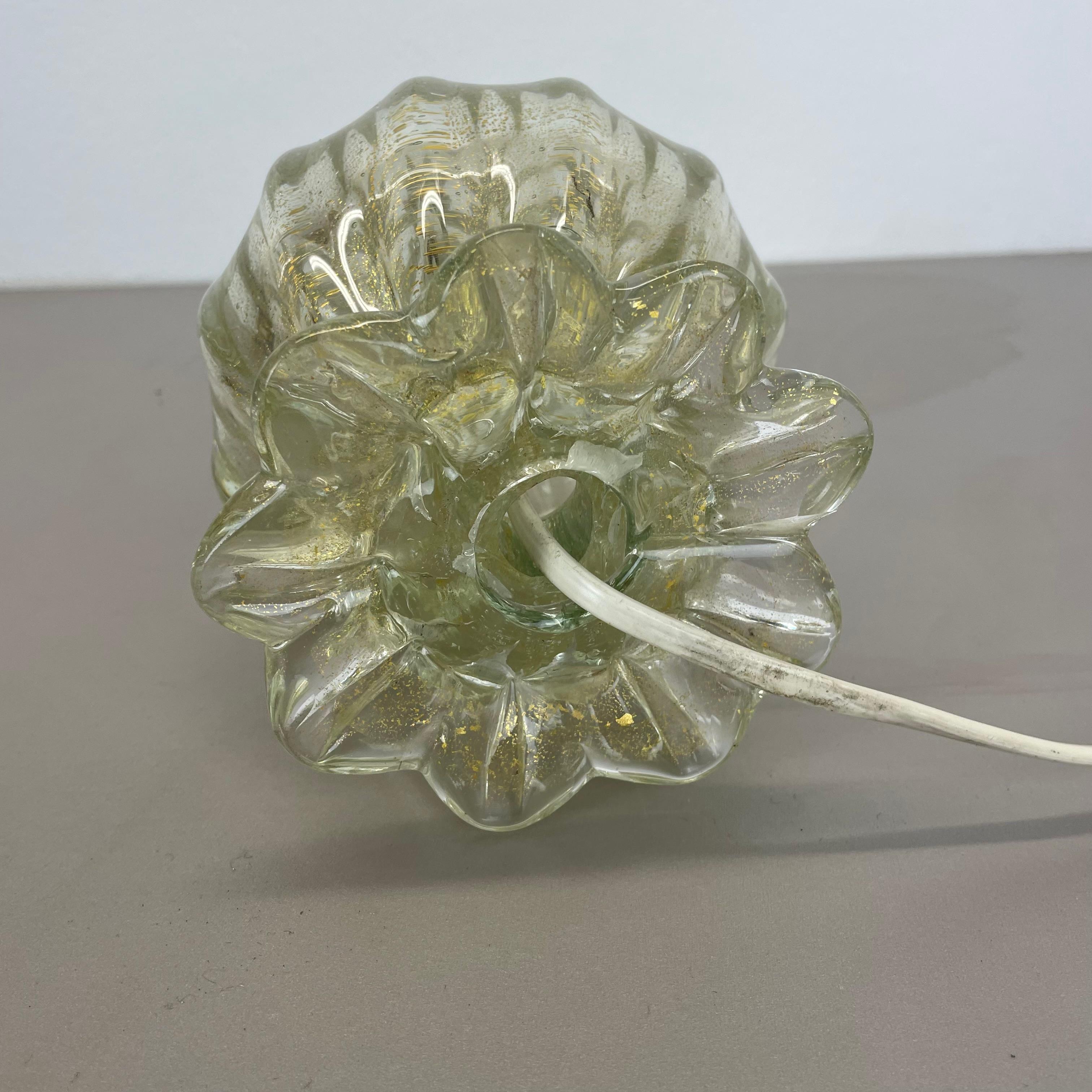 unique bulle d'or verre Murano Barovier&Toso attr. Lights,  Italie 1960 en vente 8