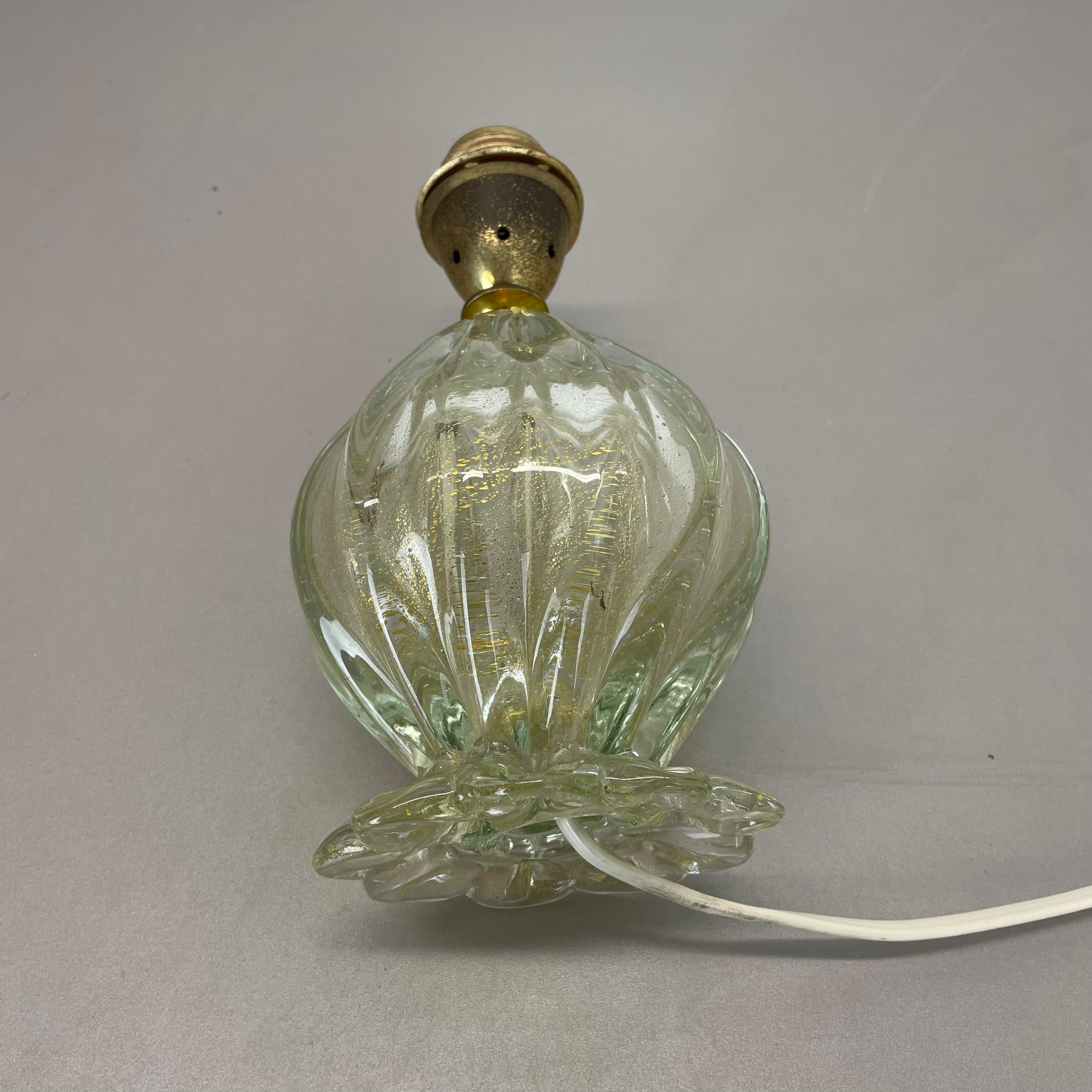 unique bulle d'or verre Murano Barovier&Toso attr. Lights,  Italie 1960 en vente 10