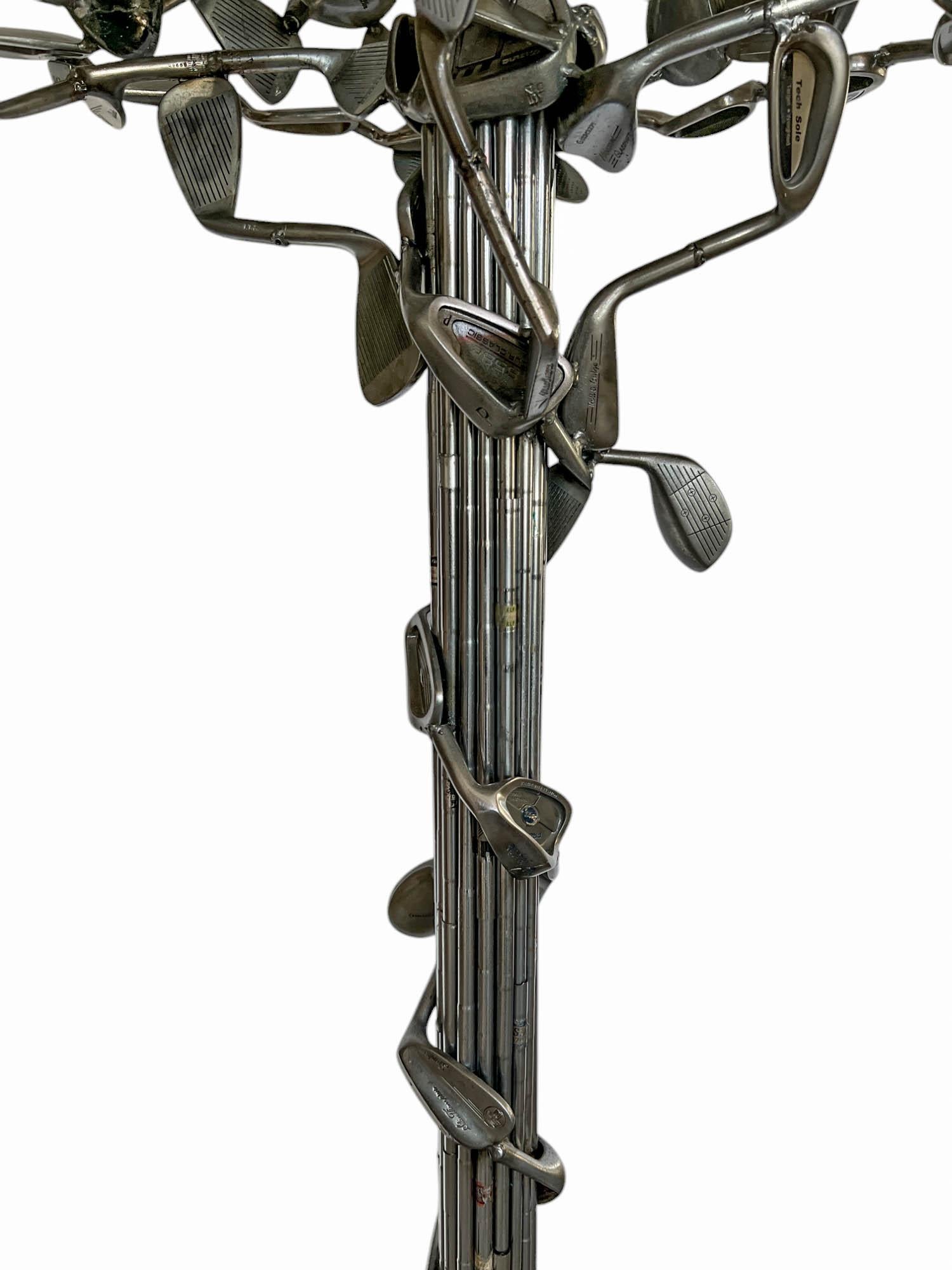 Escultura única de lámpara de pie con temática de golf en venta 5