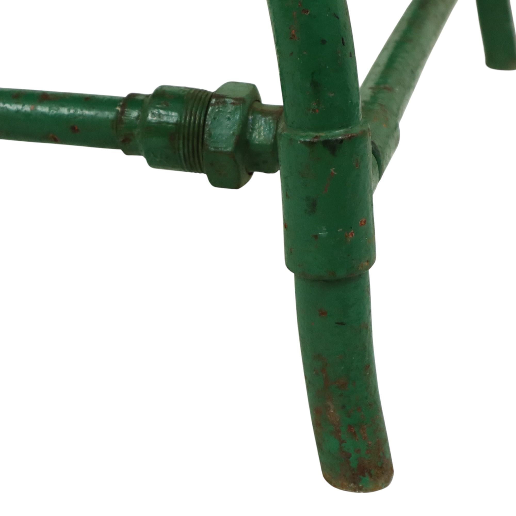 Unico banco da lavoro industriale Greene & Greene Tavolo da lavoro Wood Metal 160cm in vendita 6