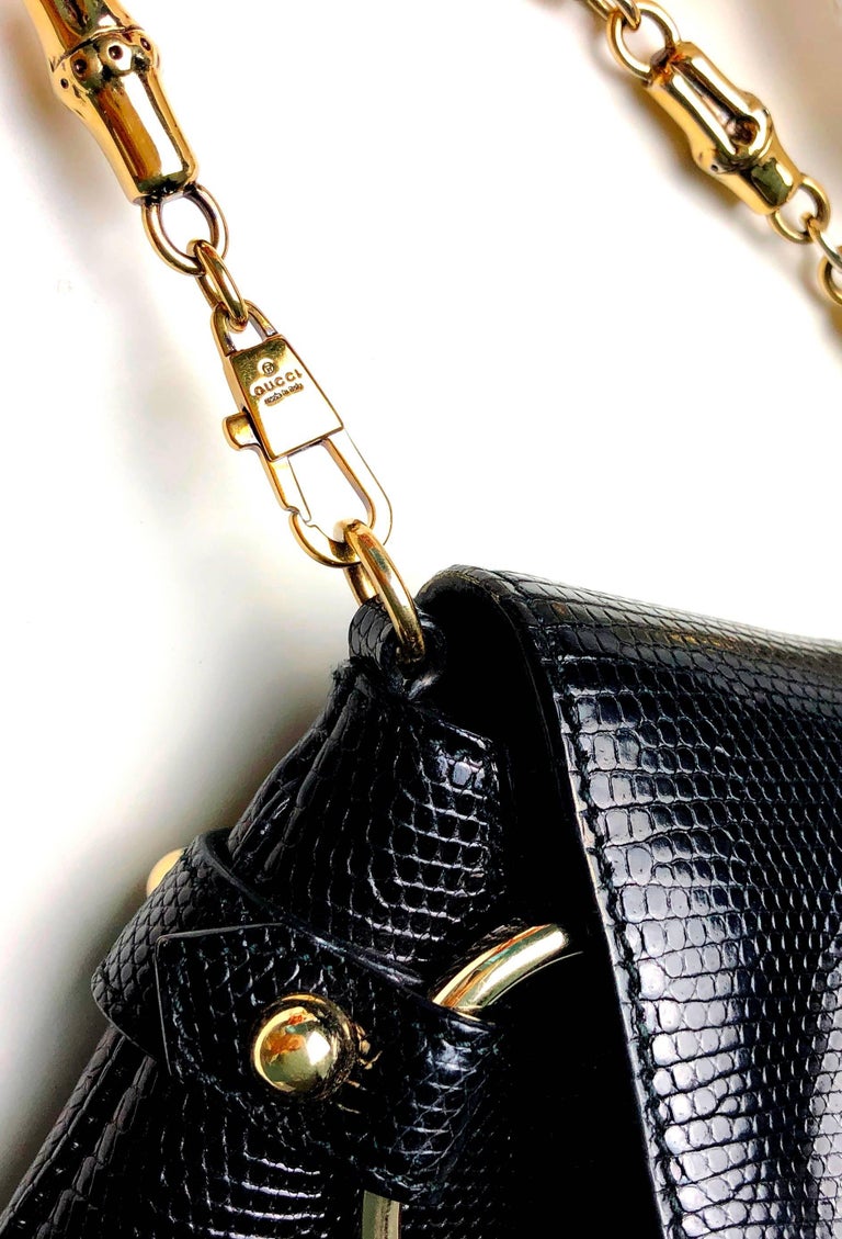 gucci mini crystal gg lizard bag