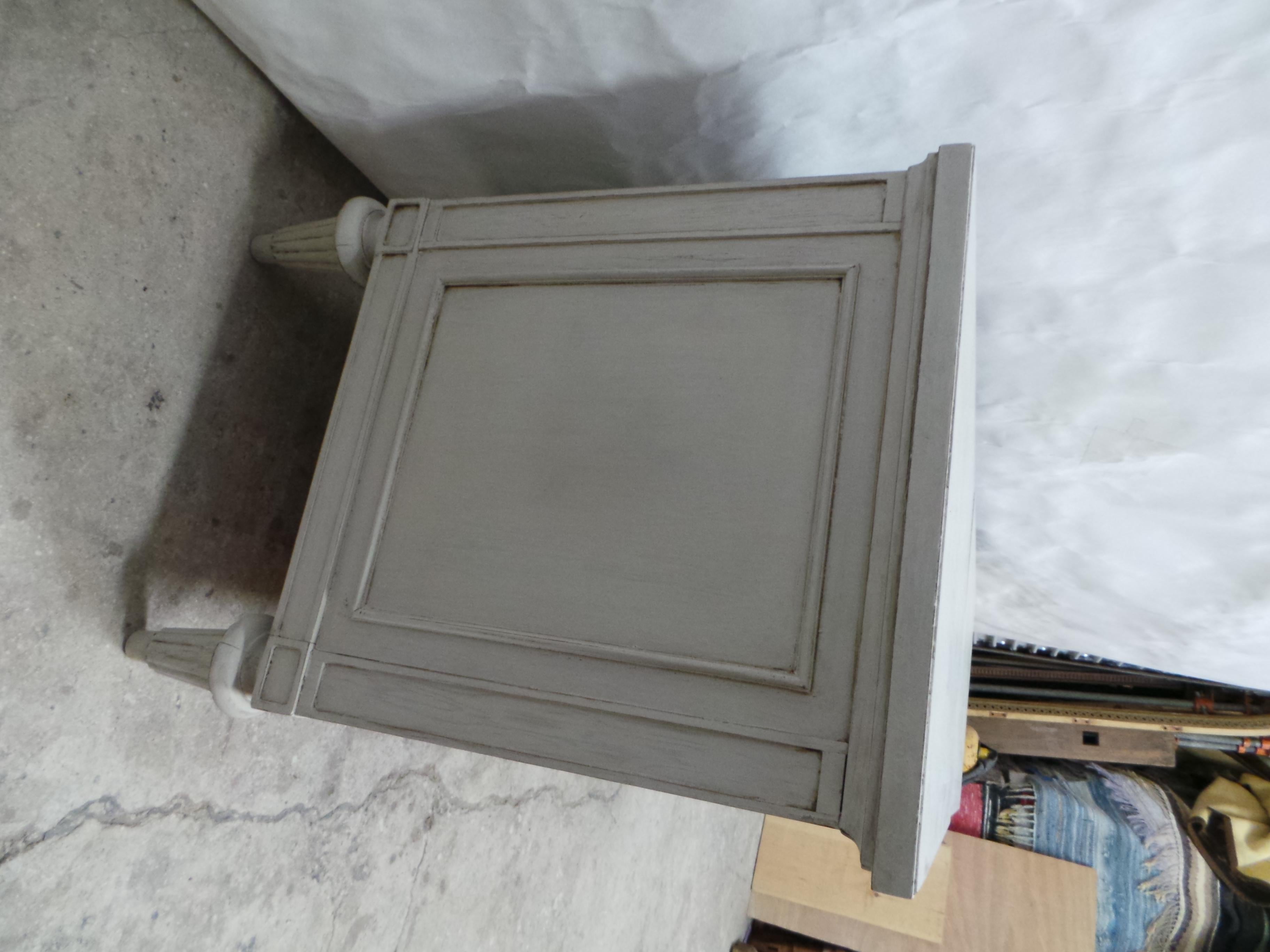 Unique Gustavian  Style 2 Drawer Nightstands 1