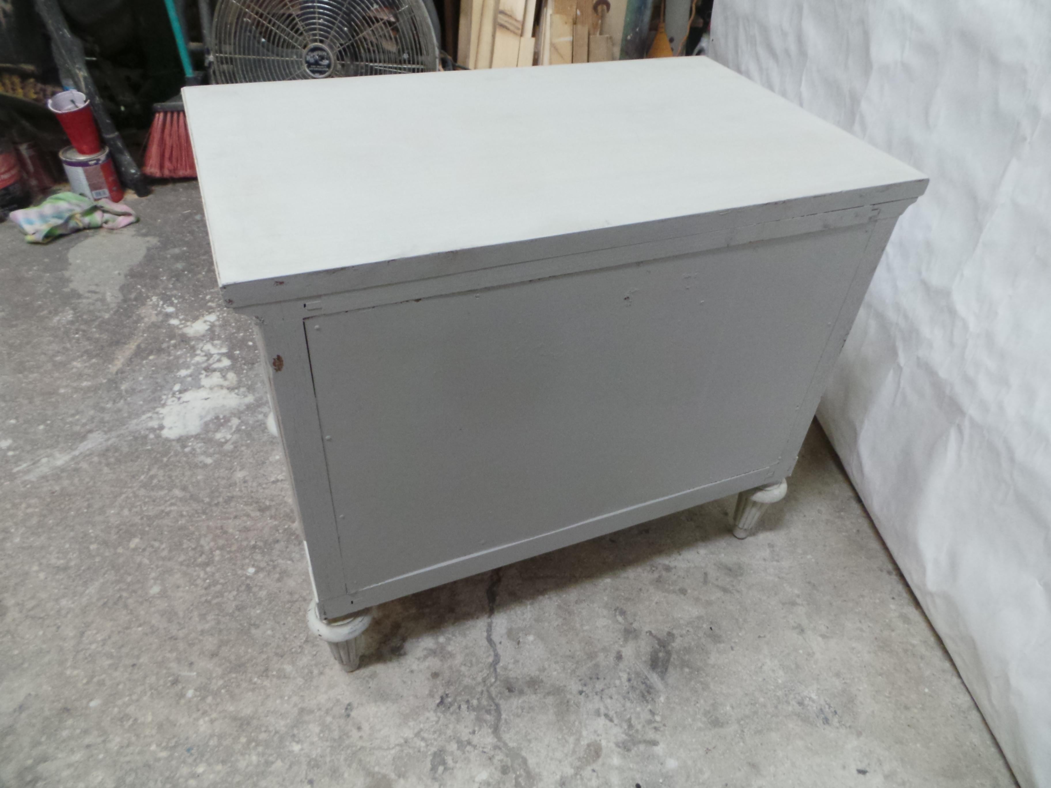 Unique Gustavian  Style 2 Drawer Nightstands 2