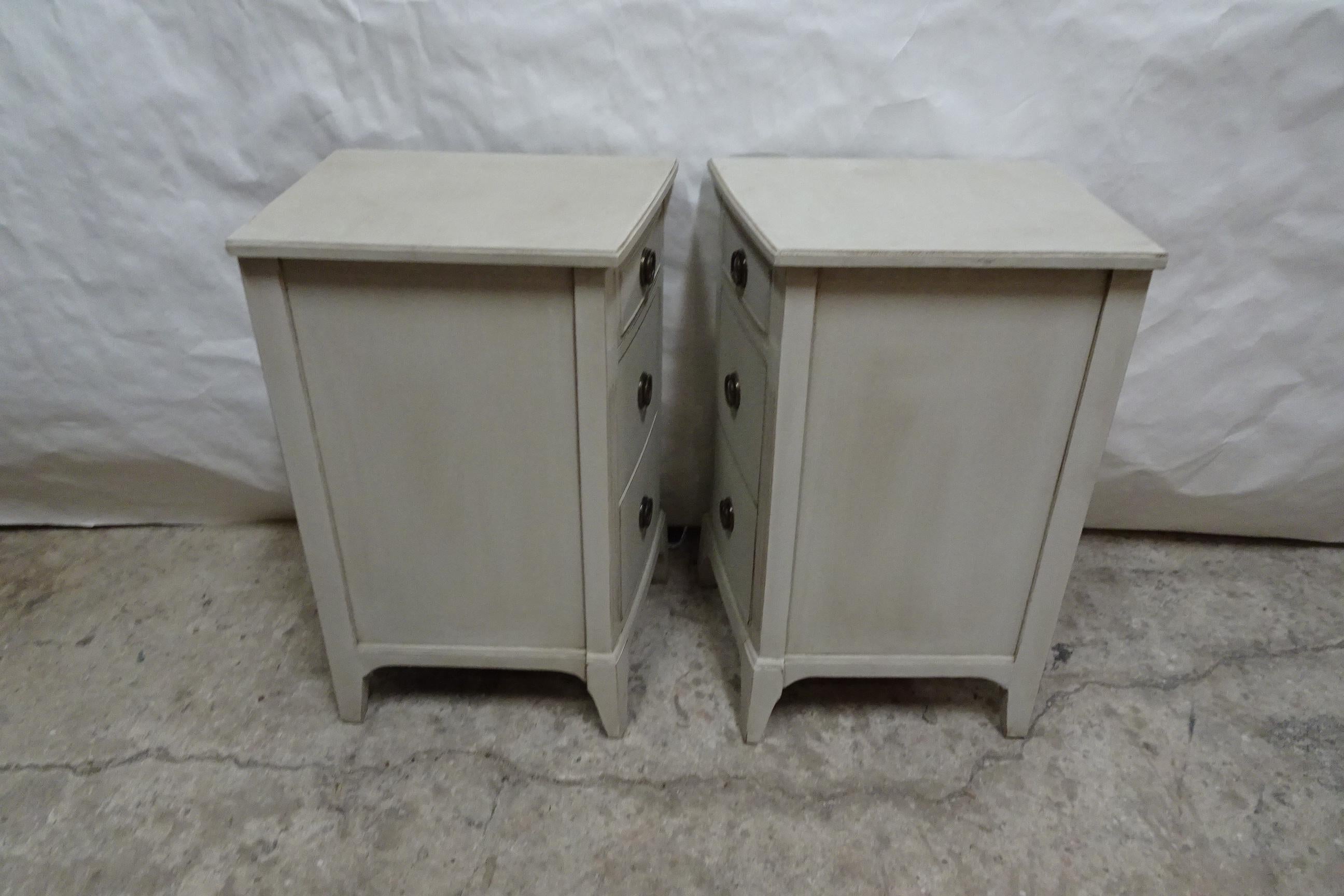 Unique Gustavian Style Nightstands For Sale 1