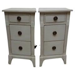 Unique Gustavian Style Nightstands