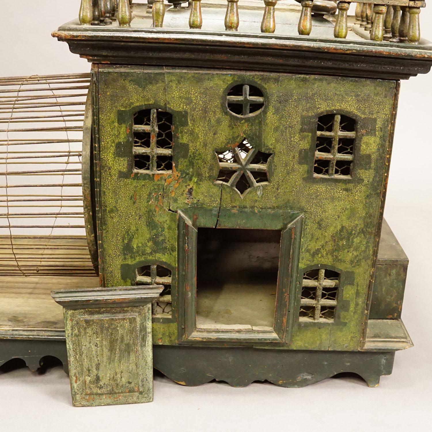 Unique Hamster Cage in the Shape of a Victorian House 5