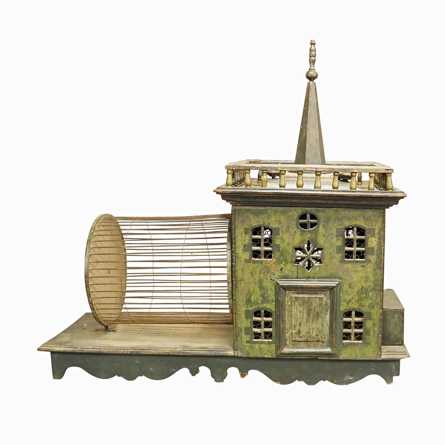 Unique Hamster Cage in the Shape of a Victorian House For Sale at 1stDibs