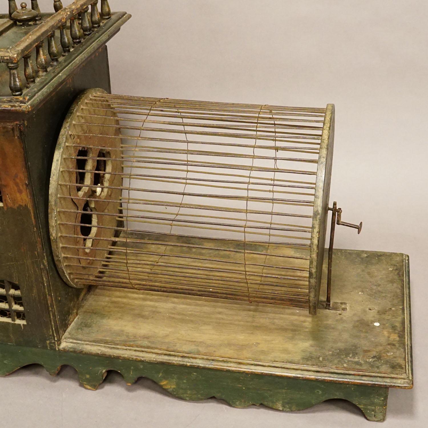 Wood Unique Hamster Cage in the Shape of a Victorian House