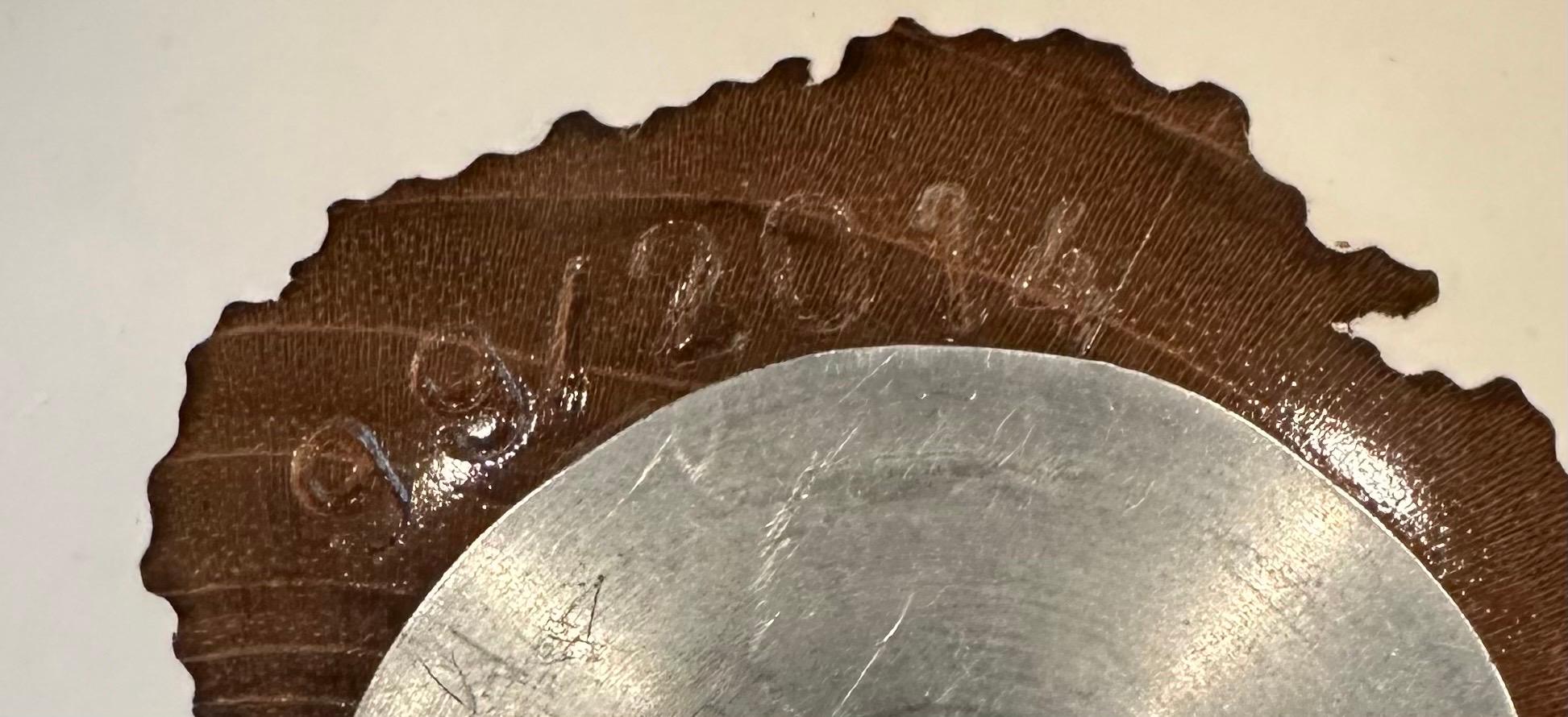 Globe d'art / sculpture unique en teck sculpté à la main par Bruno Helgen en vente 8