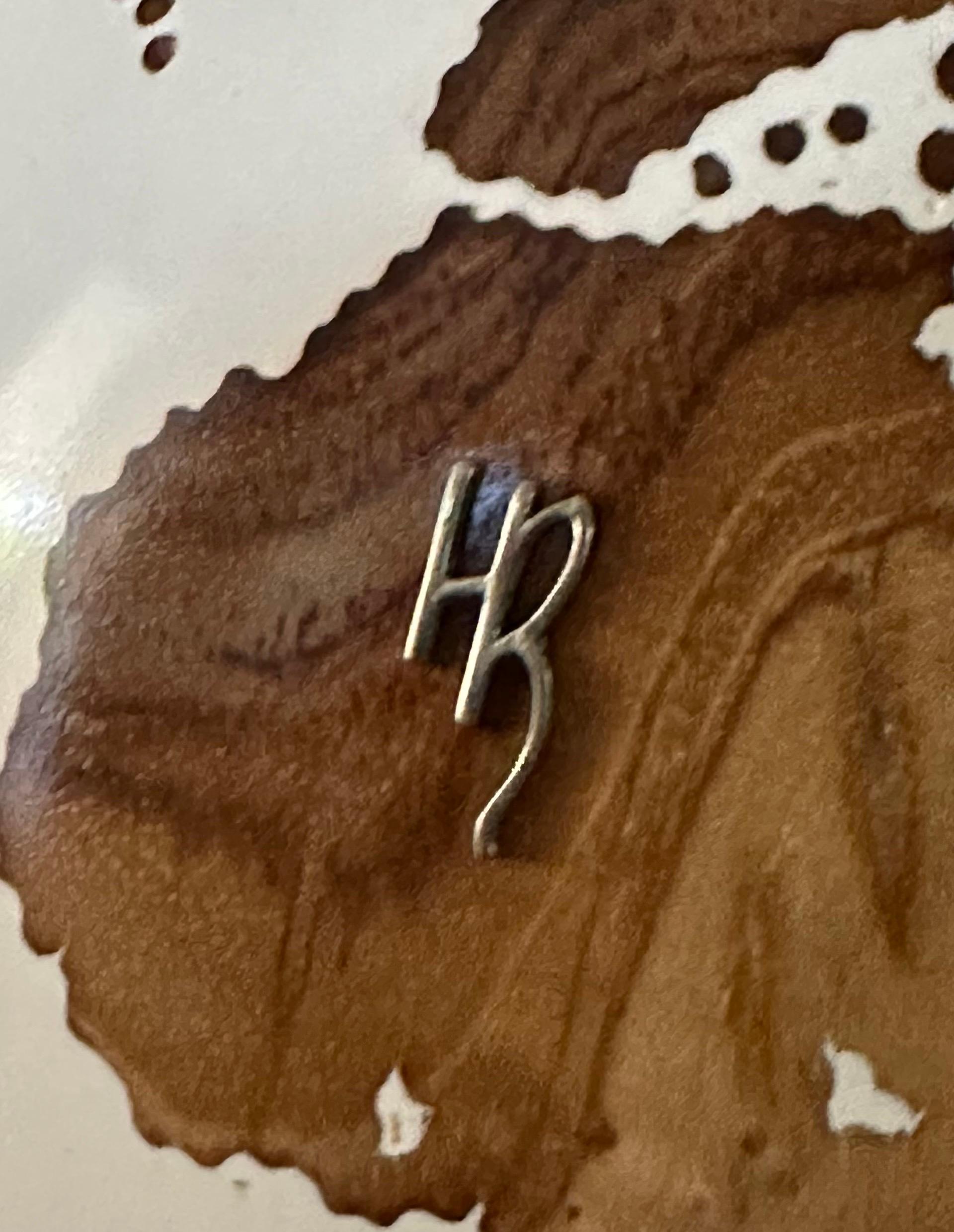 Globe d'art / sculpture unique en teck sculpté à la main par Bruno Helgen en vente 9