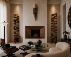 One-of-Kind "Totem" Handmade High-back Chair by Paolo Rossi