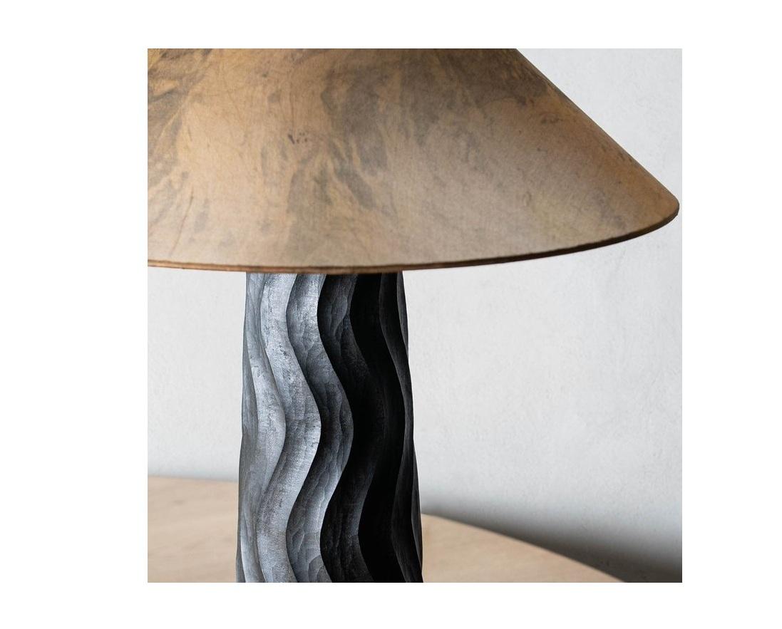 Unique Hand-dyed Aurora Lamp by Mythology In New Condition For Sale In Geneve, CH