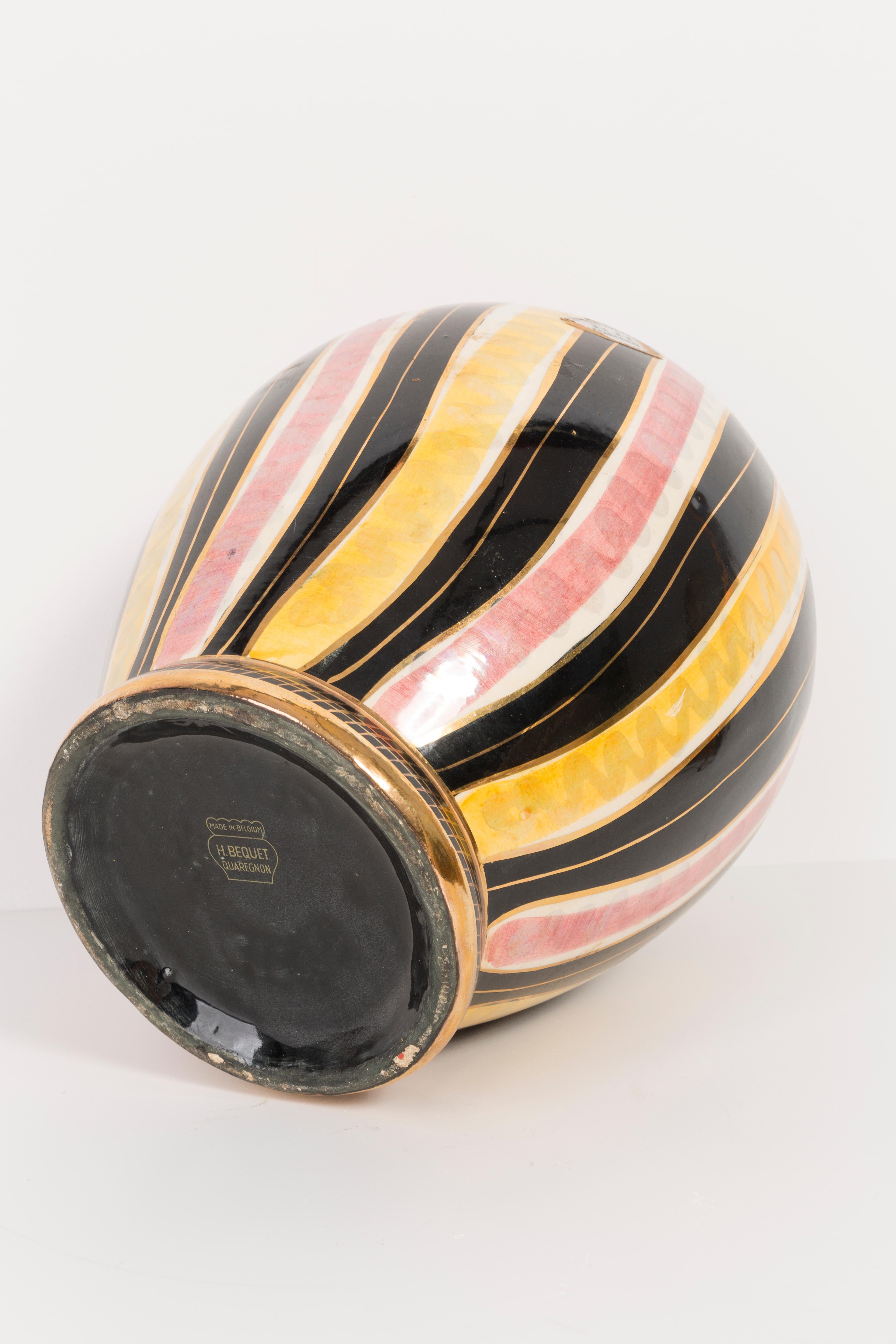 Unique Hand Painted Vase Box, 20th Century, Europe, 1960s 3