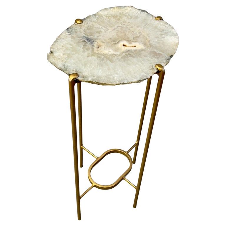 Unique Handcrafted Modern Drinks Table For Sale at 1stDibs