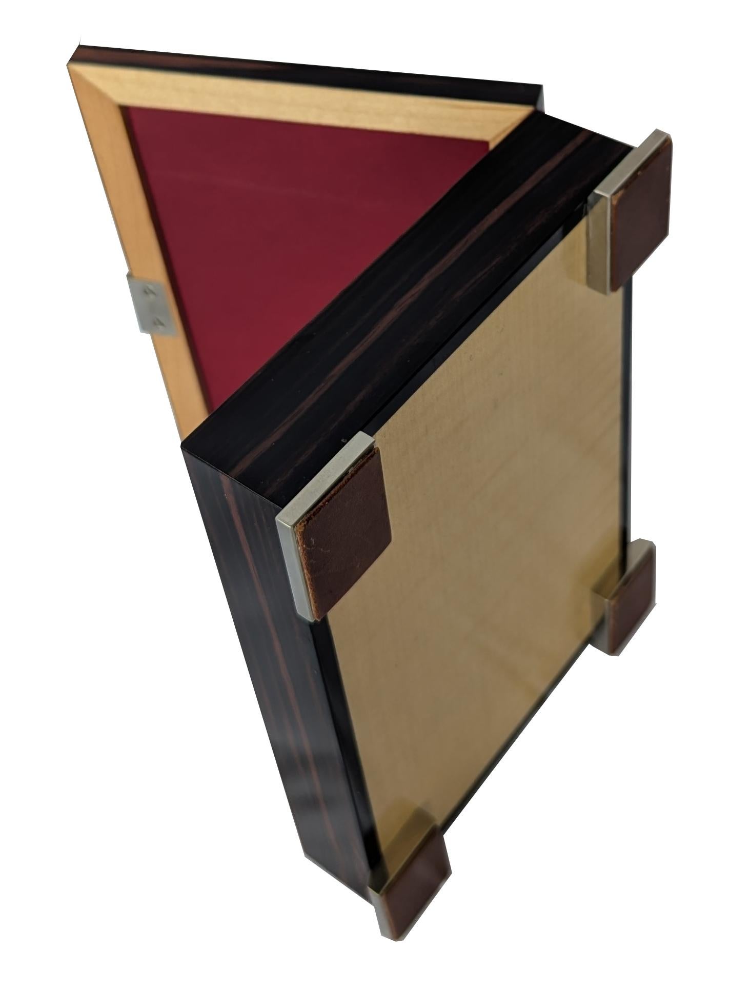 Australian One of a Kind - Decorative Box Macassar & Shagreen -21st Century Australia For Sale