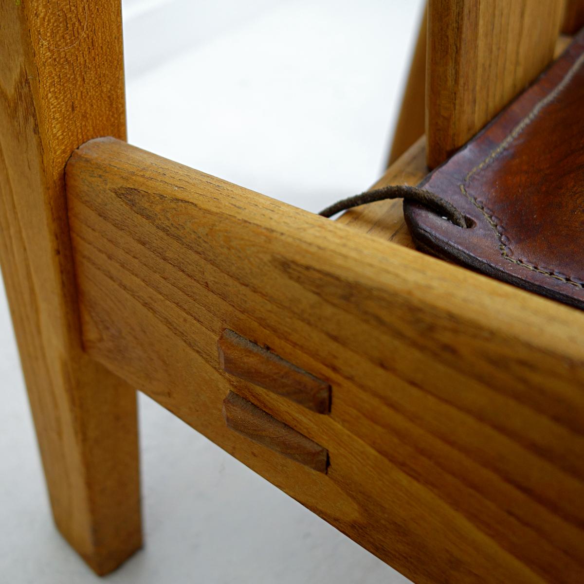 Einzigartiger handgefertigter Easy Chair entworfen und hergestellt von Stefan During, signiert und datiert im Angebot 1