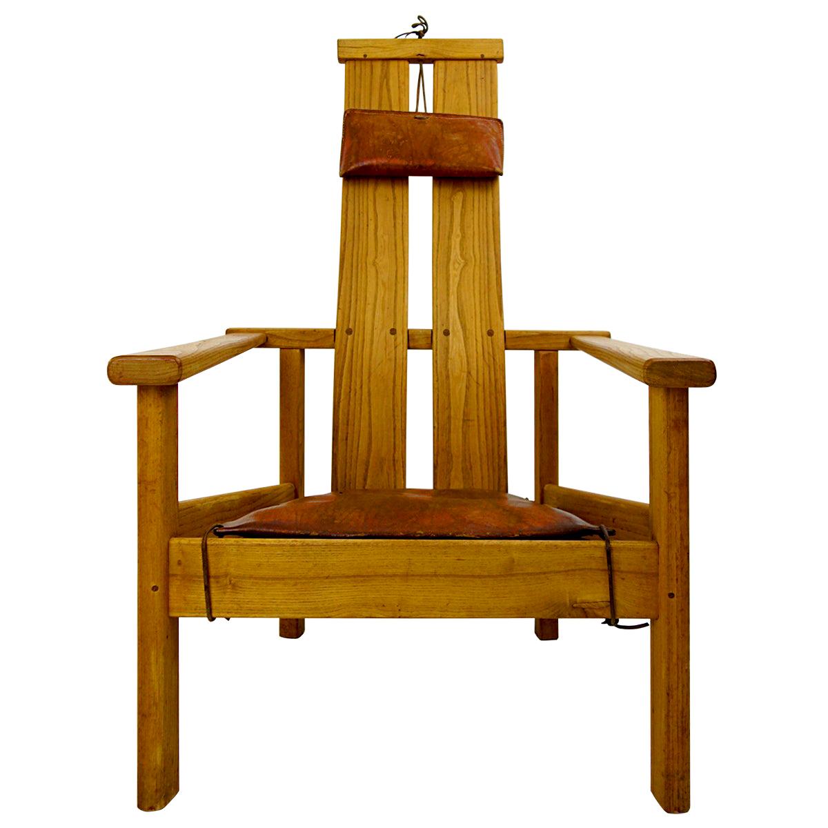 Einzigartiger handgefertigter Easy Chair entworfen und hergestellt von Stefan During, signiert und datiert im Angebot