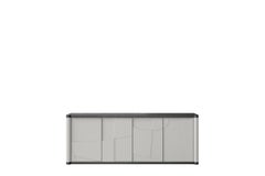 Unique, Handmade Lacquered and Black Oak Ariadne Sideboard by Ultramobili