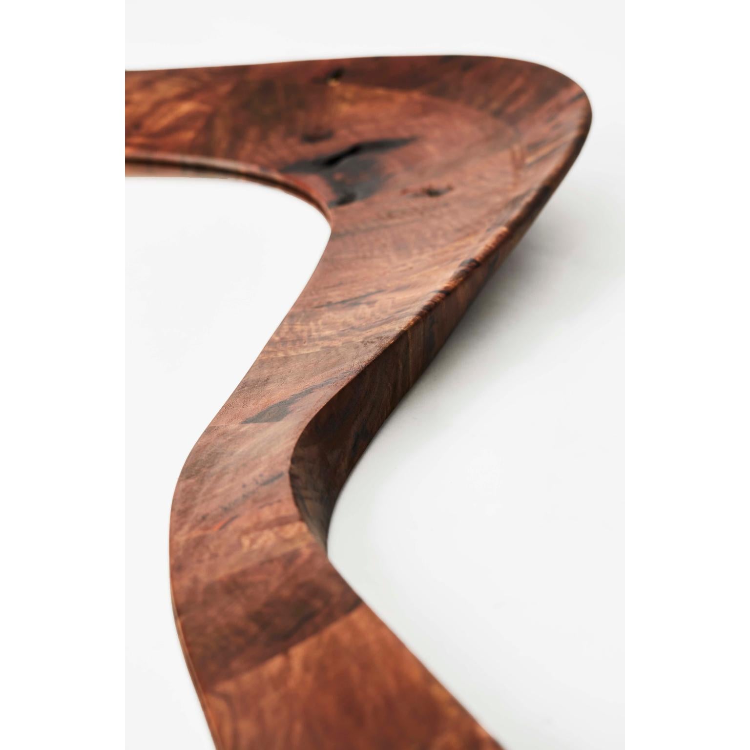 Unique handmade walnut portal mirror by Maxime Goléo
Unique piece
Dimensions: W 92x D 10 x H 145 cm
Materials: French walnut

Each piece is unique, handmade, signed and dated.
Other dimensions and types of wood on request.

Designer,