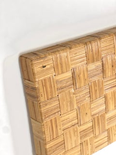 Unique Harvey Probber 'Artisan' Woven Cane Headboards