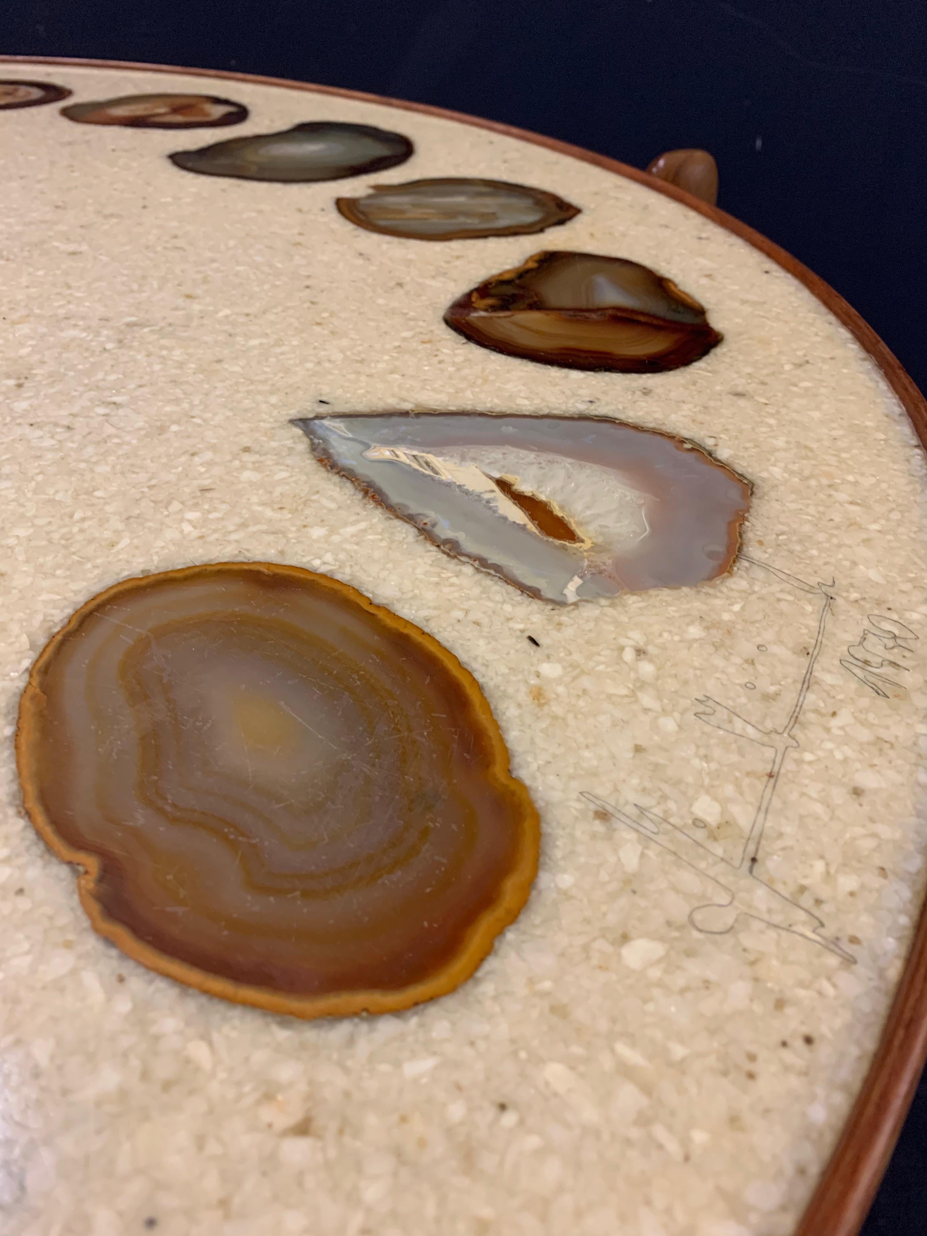 Table basse unique en agate Heinz Lilienthal en vente 5